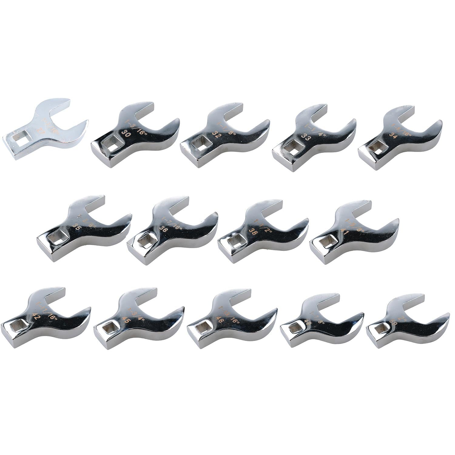 PLT-99380 Platinum 99380 17 Pc. Metric 1/2 Drive Jumbo Crowfoot Wrench Set PLT-99380 Platinum 99380 17 Pc. Metric 1/2 Drive Jumbo Crowfoot Wrench Set