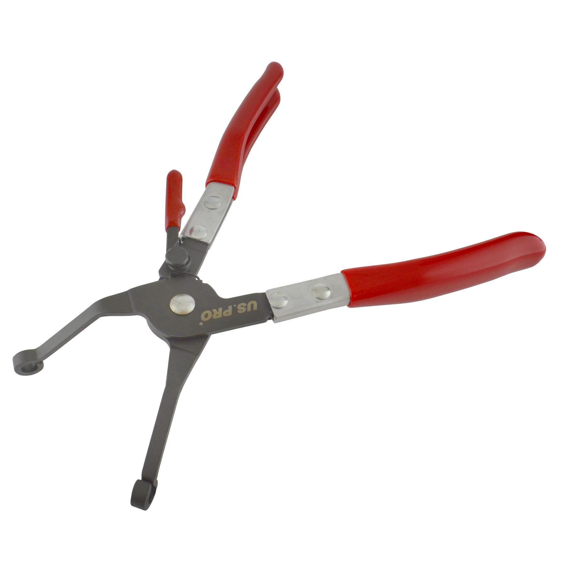 45 Degree Angled Interchangeable Hose Clamp Plier Ring Type / Flat Band Set