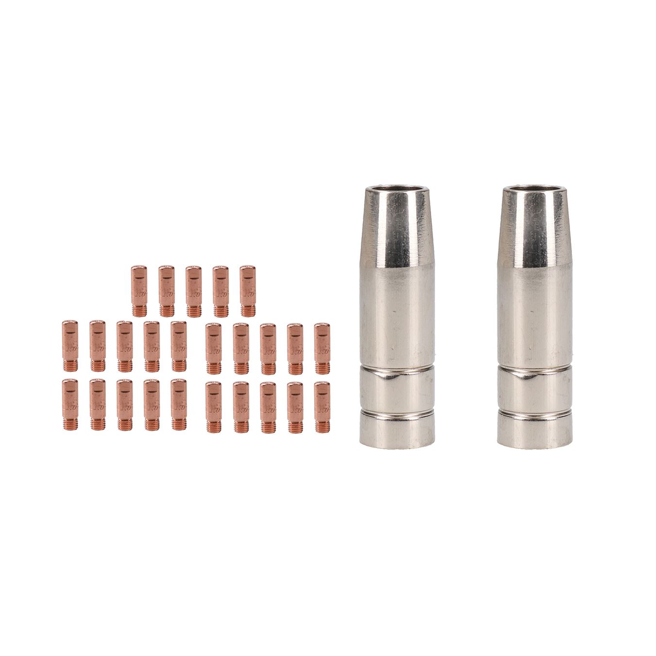 Cebora 130 & 110 / Snap On 130 2 x Shroud / Nozzle & Welding Tips