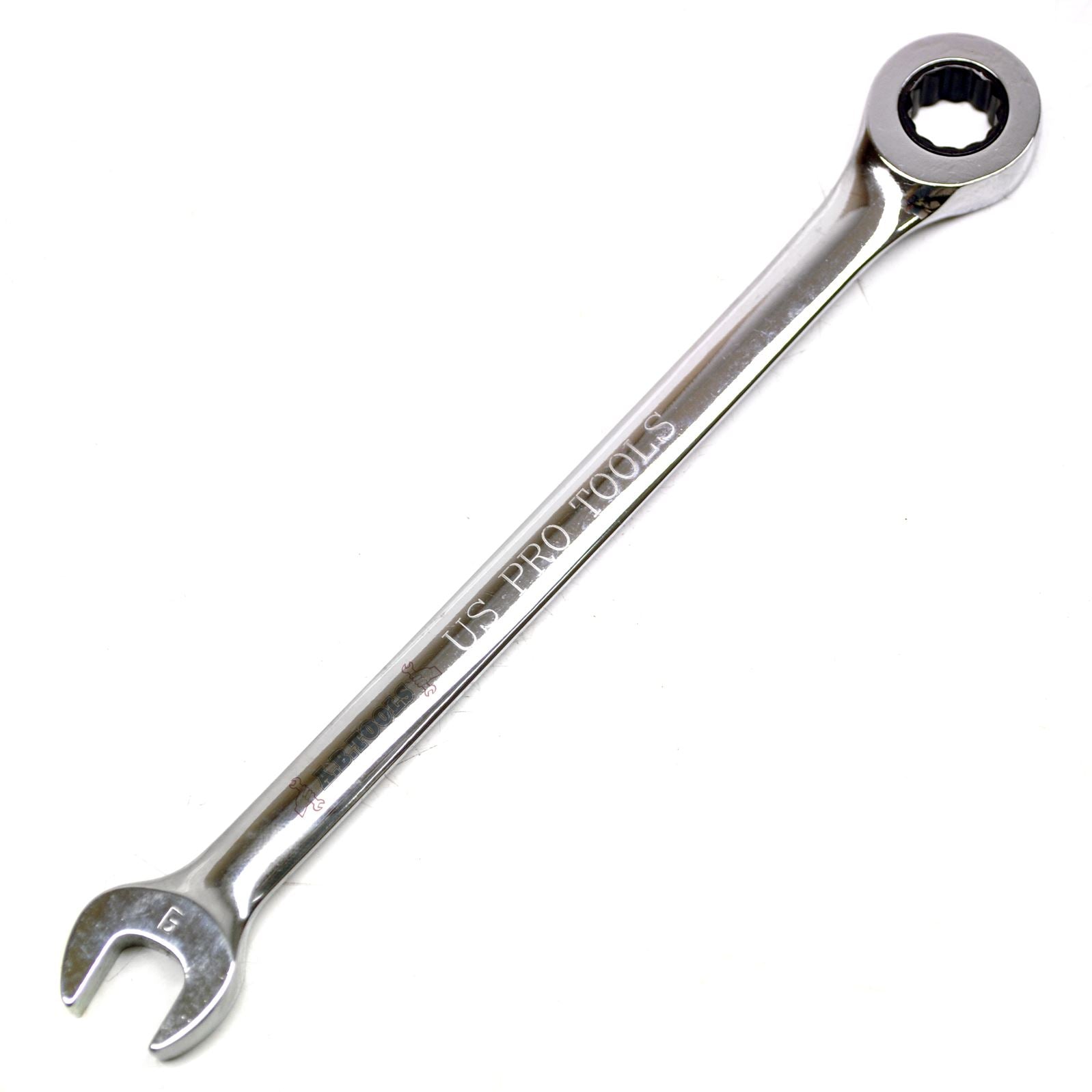 9mm Ratchetless Ratchet Gearless combination Spanner by U.S.Pro Tools AT382