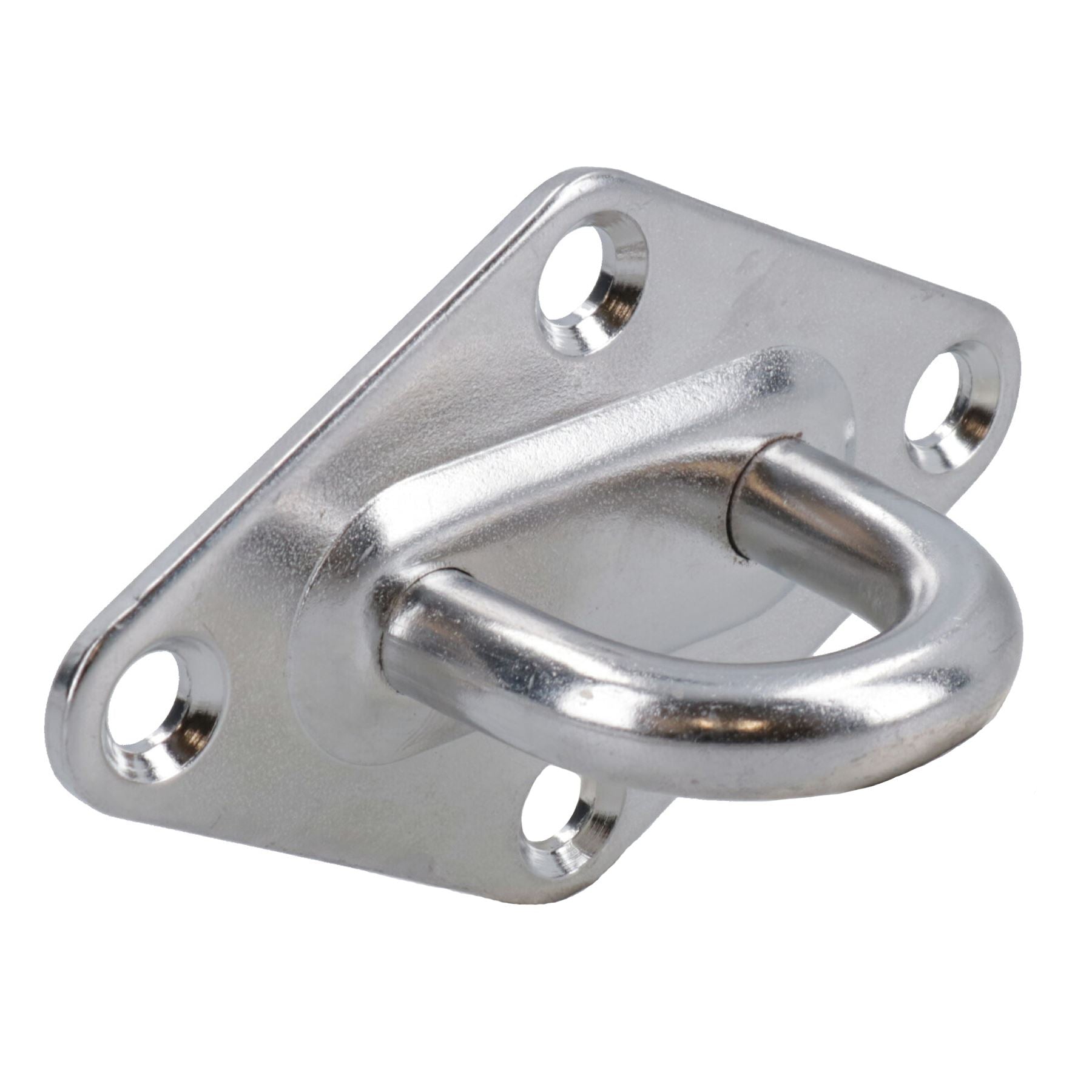8mm Diamond Eye Plate Tie Down Anchor Ring Stainless Steel A2