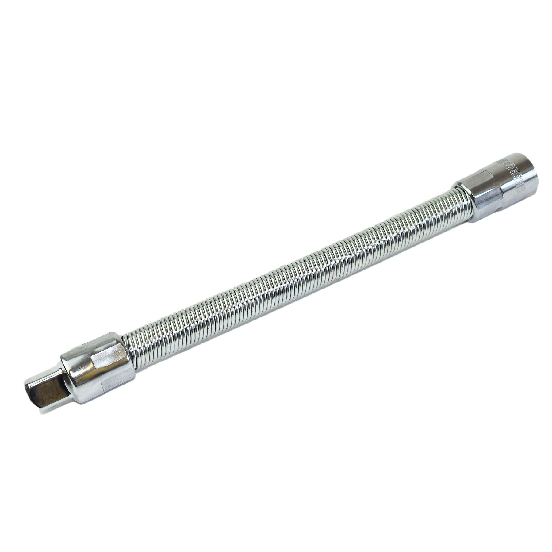 3pc Mixed Drive Flexible Flexi Socket Extension Bar Adapter Set 1/4 3/8 + 1/2