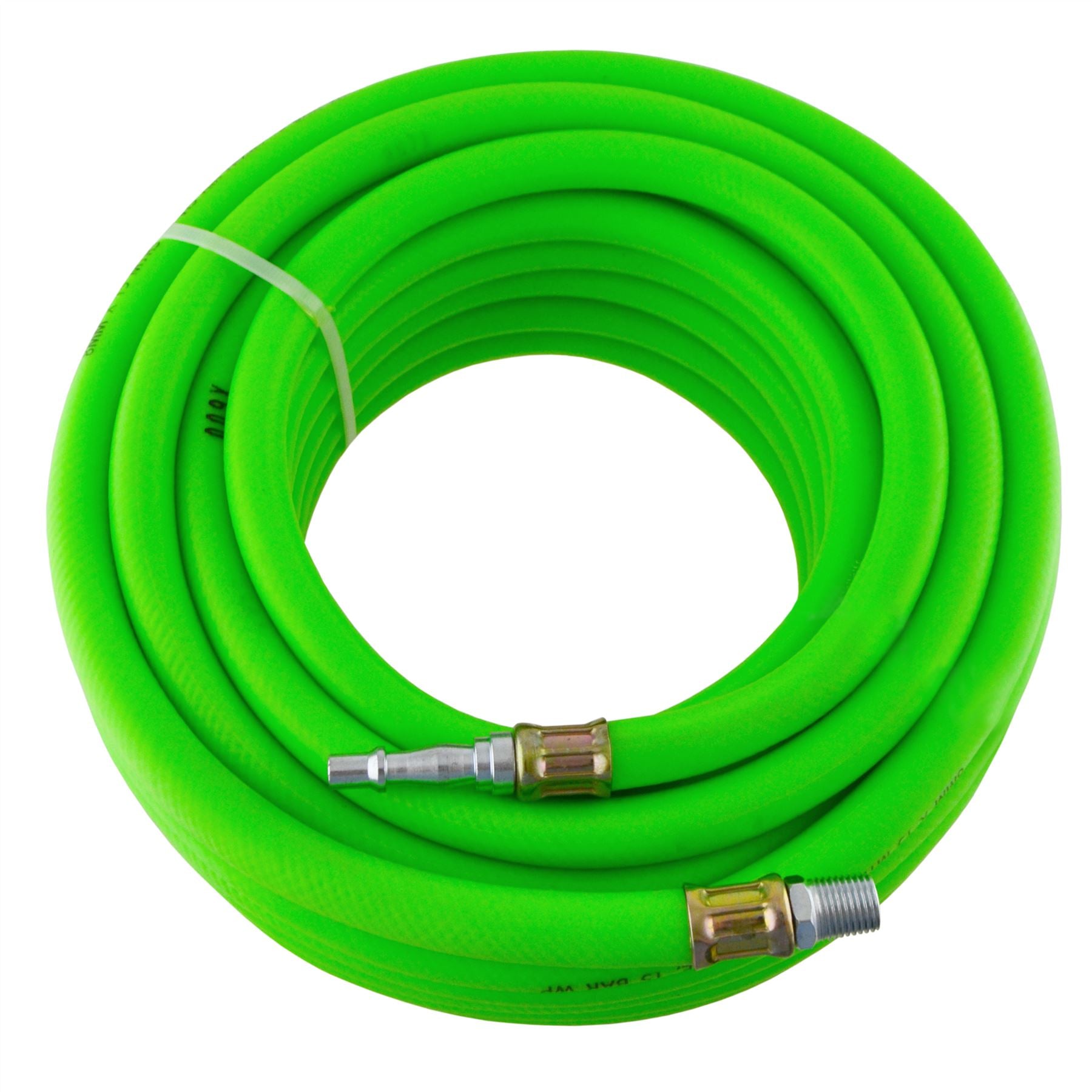 Airline Air Compressor Hose Soft Rubber High Visibility 15 Mtr 50 Feet 8mm Bore
