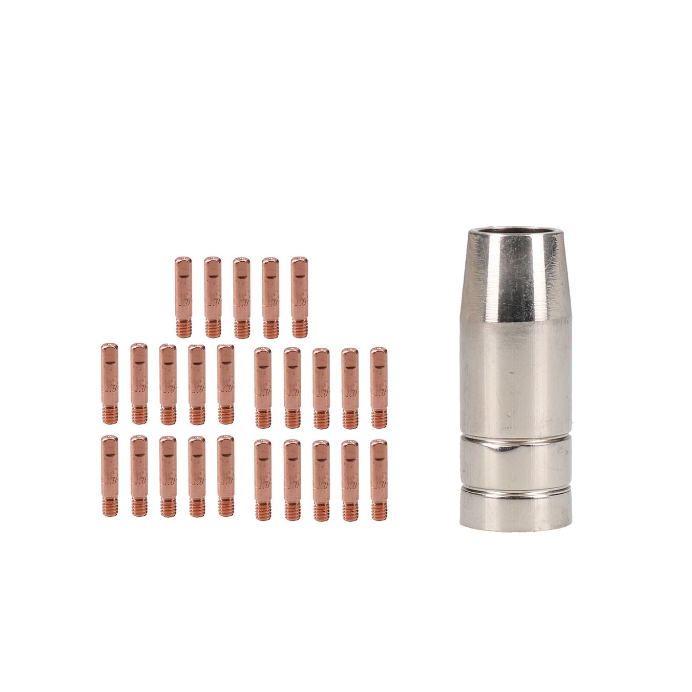 Cebora 130 & 110 / Snap On 130 1x Shroud / Nozzle & Welding Tips