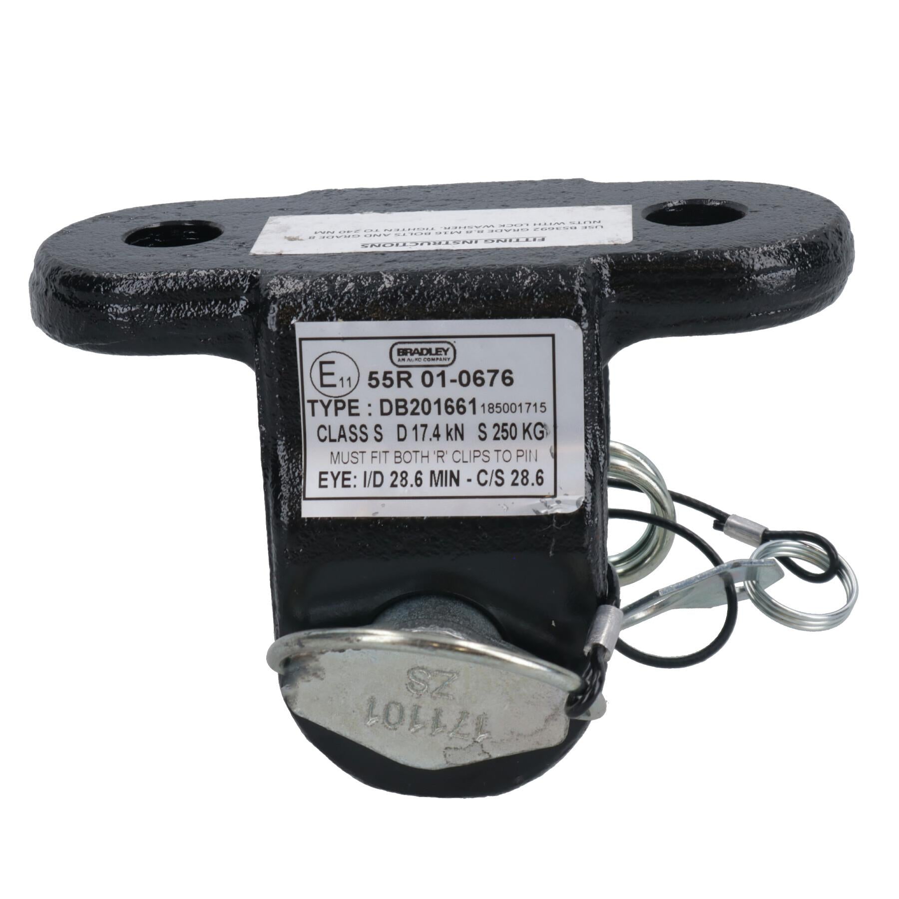 Bradley Dixon Bate Tow Bar Jaw & Pin Hitch Eye Trailer Heavy Duty Recovery Point