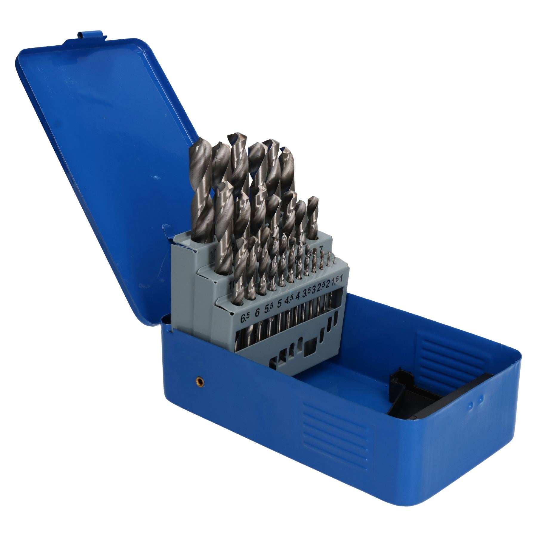 HSS Metric MM Drill Bit Set For Metal Wood Steel 1mm - 13mm 25pc Set