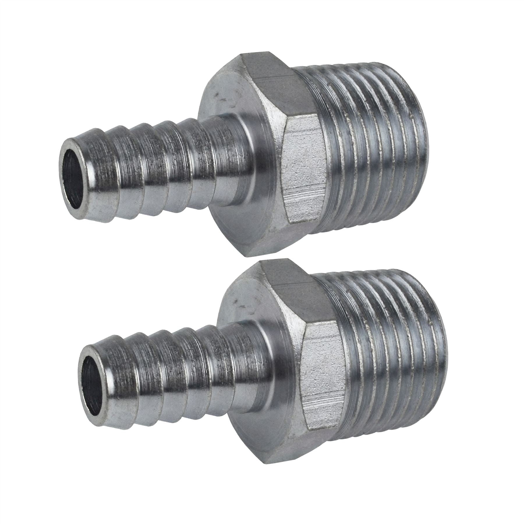 1/2" BSP Threaded Hose Tail Fitting for 1/4" 5/16" 3/8" 1/2" 3/4" Pipe Hose