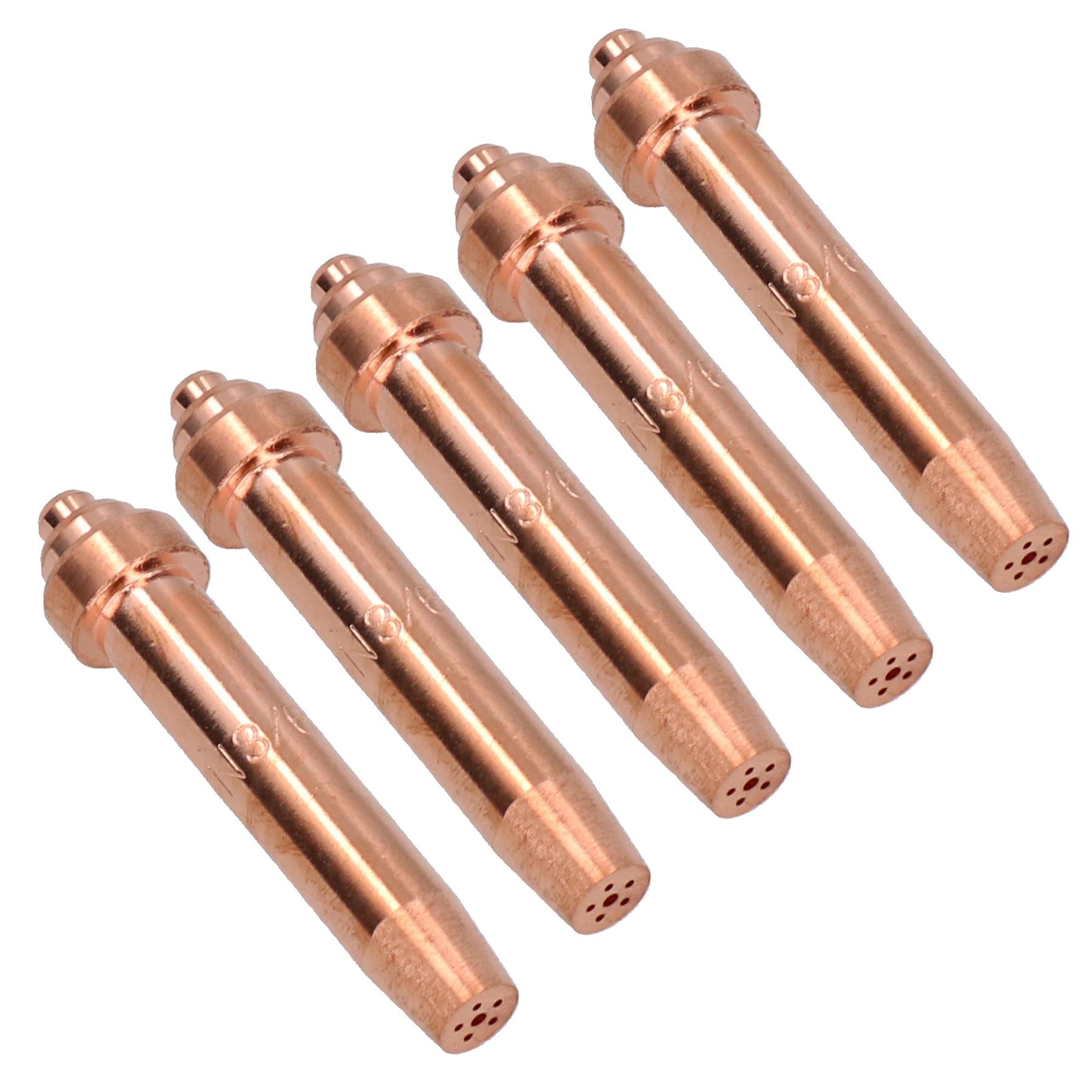 Lightweight Oxy Acetylene Gas Cutting Nozzle Tips 1/32" - 1/16" 3mm - 75mm