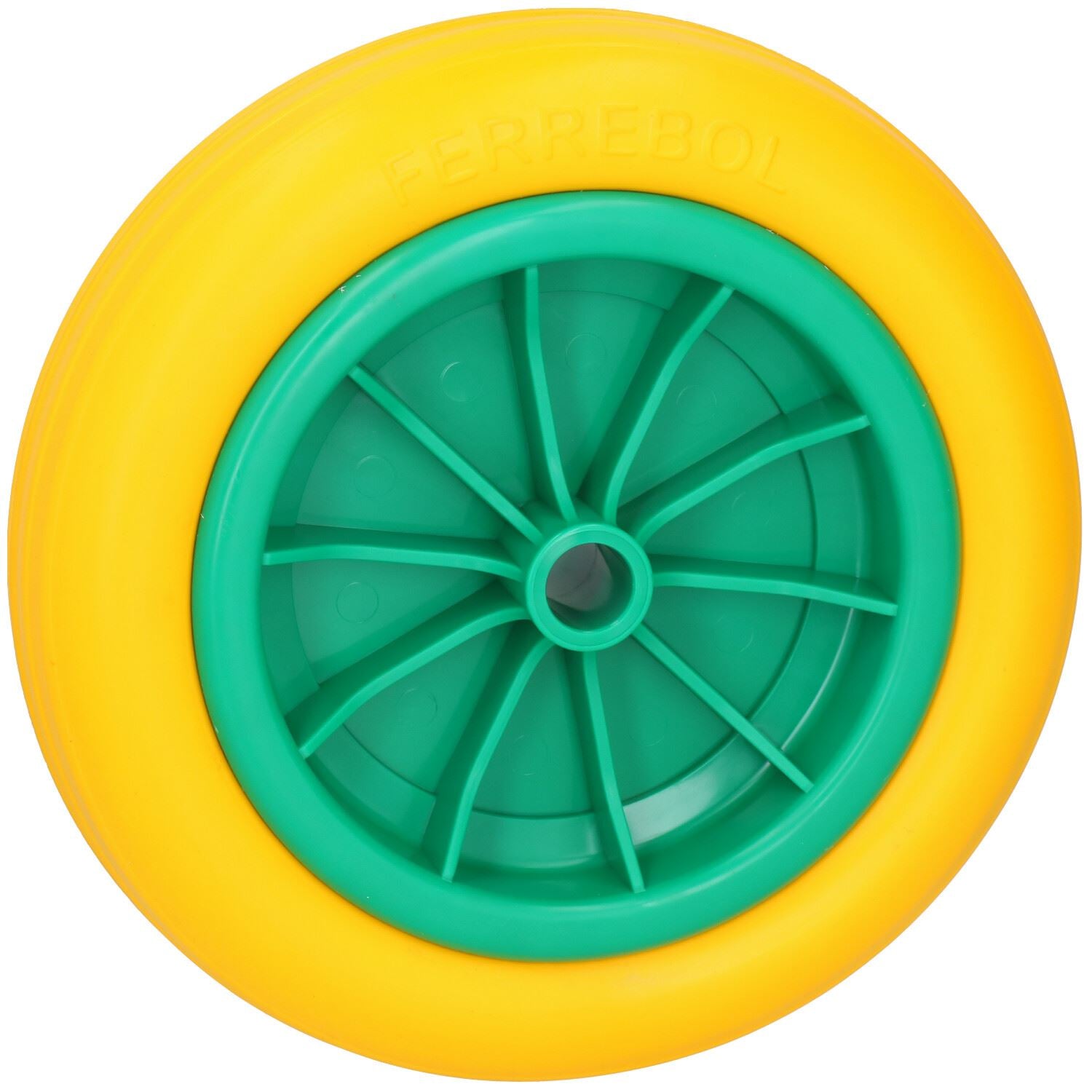 10” Solid Rubber Tyre For Sack Trucks Wheel Barrows Trolleys 20mm Centre