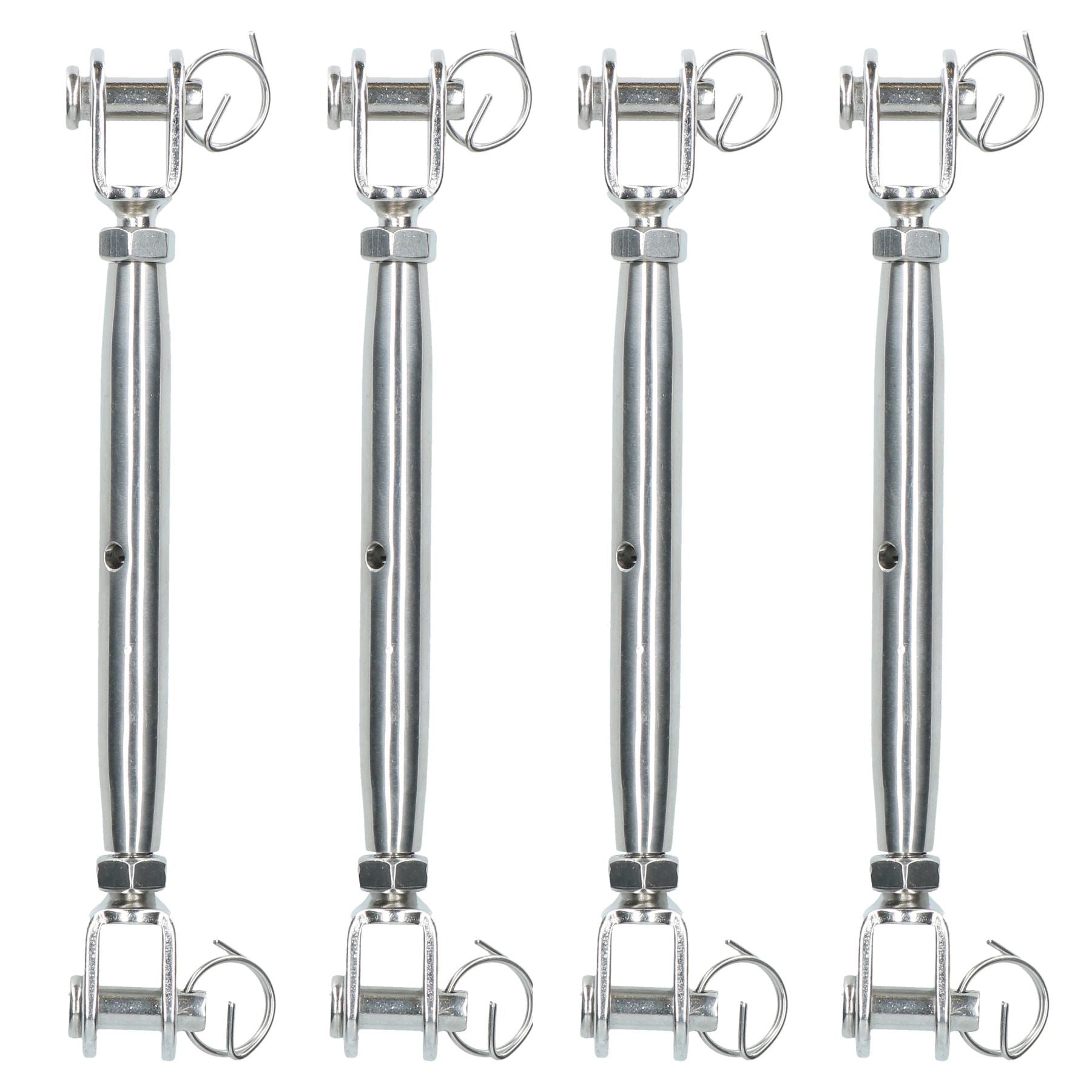Rigging Screw 8mm Jaw to Jaw Turnbuckle Straining Marine Grade 316 Stainless