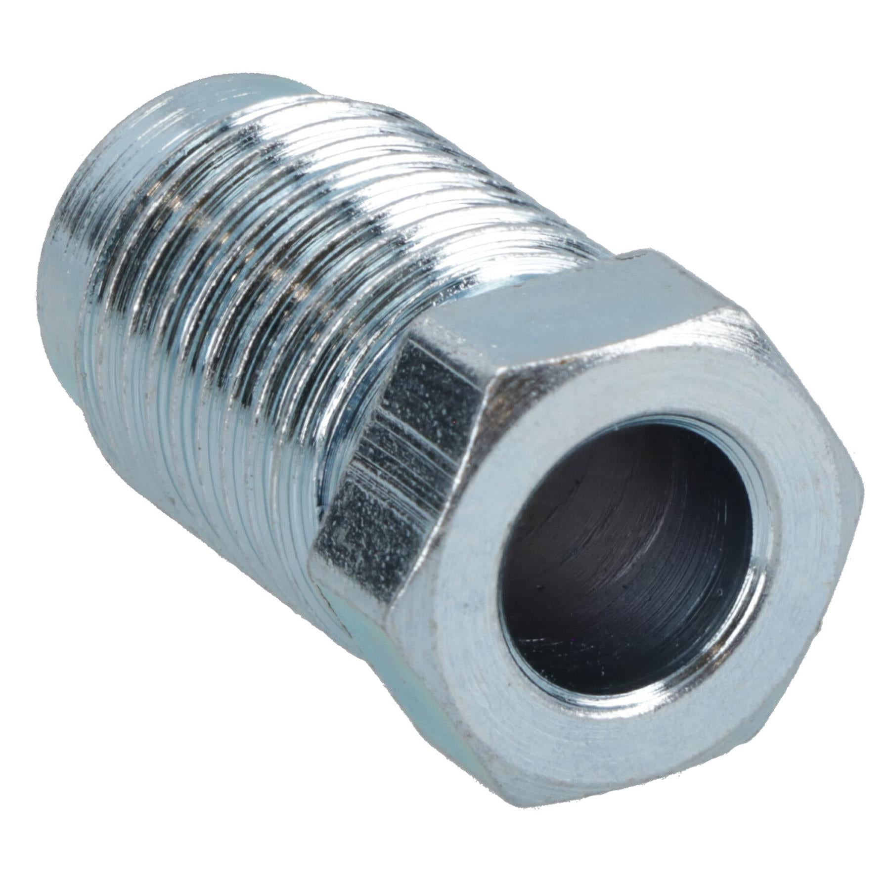 Steel Male Brake Pipe Union Fittings 14mm x 1.5mm For 8mm Brake Pipe 10pc
