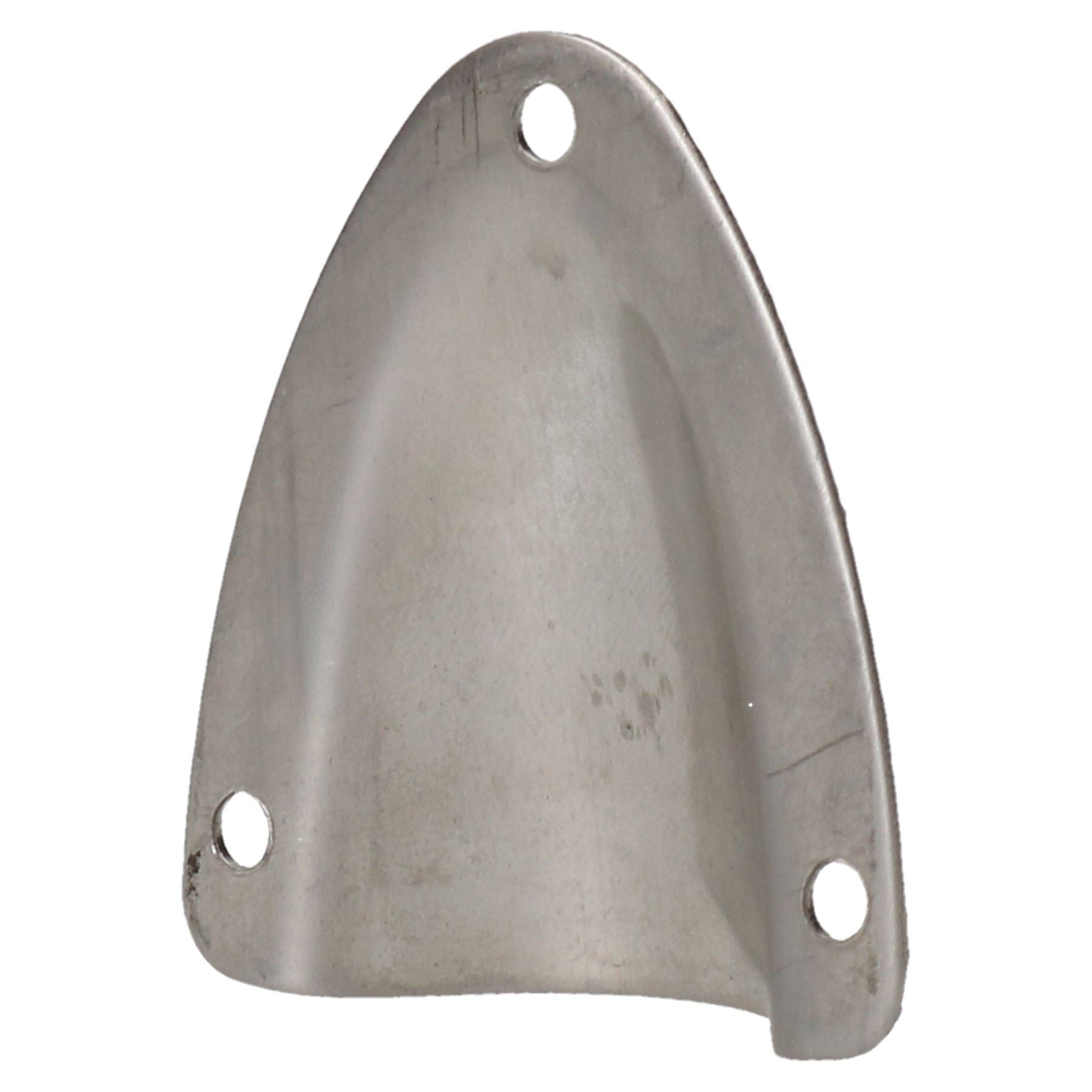 Air Vent Scoop Drain Cover Clamshell Shell Shaped Polished Stainless Steel 45mm