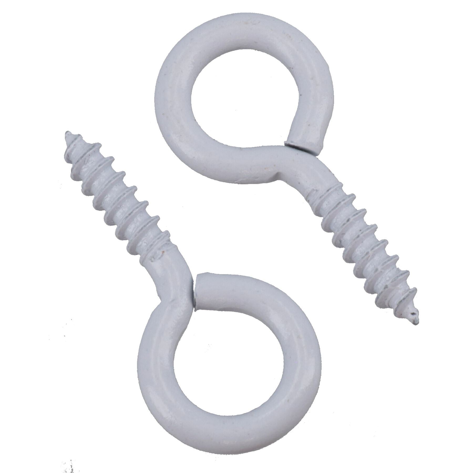 Screw Eye Hooks Fasteners Picture Curtain Hanger 12mm Hook 40mm Length