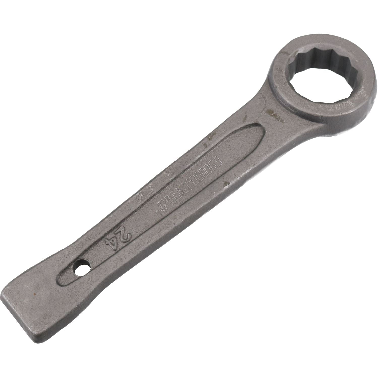24mm Slogging Box End Striking Ring Wrench Spanner Bi-Hex 12 Sided Metric