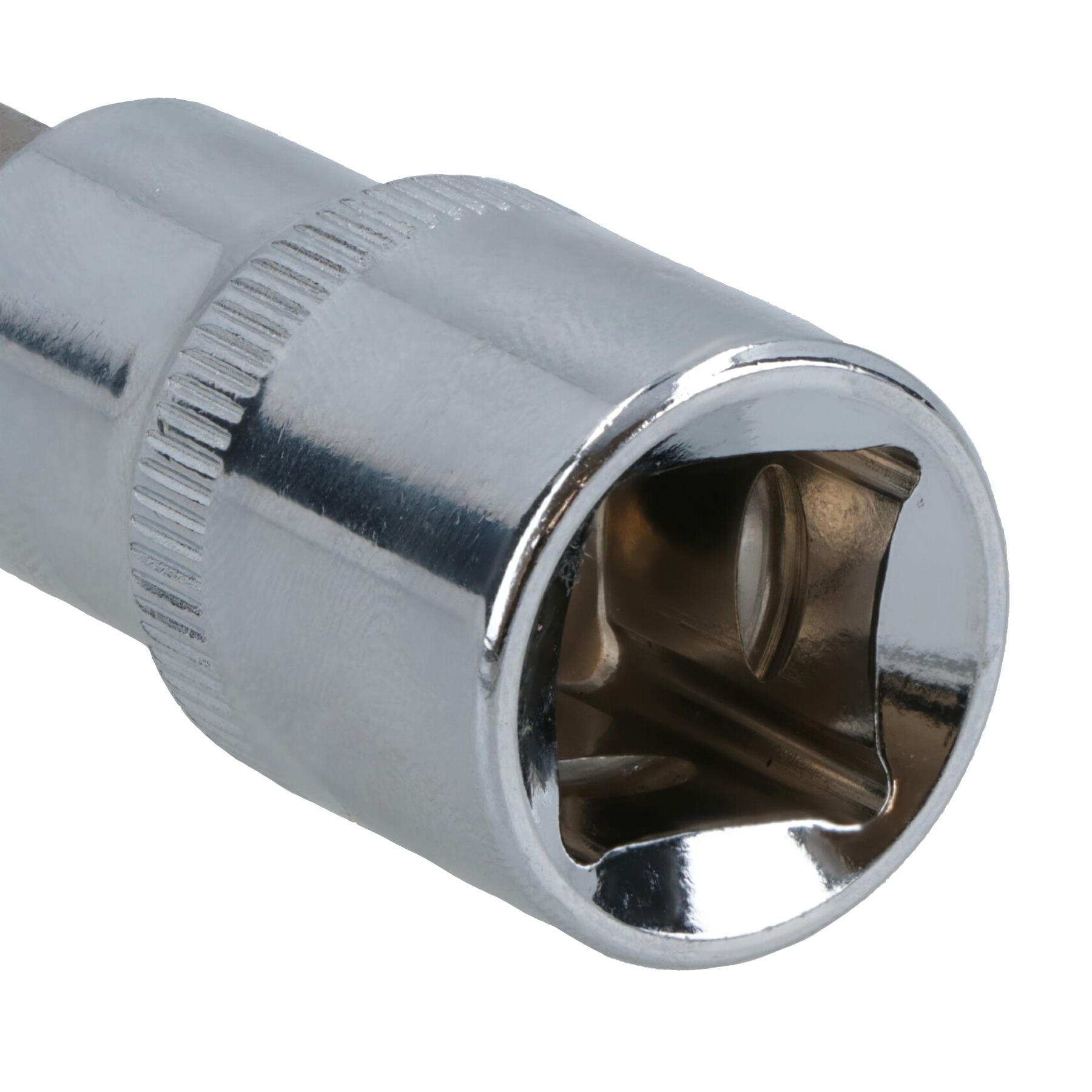 T55 x 140mm Male Extra Long Torx Bit Socket 1/2in Drive CRV S2 Steel