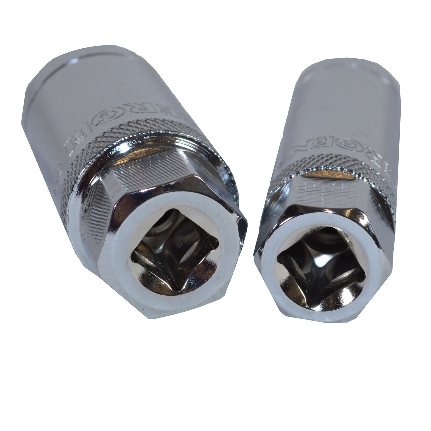 16mm and 21mm 3/8" Drive Spark Plug Socket Remover Installer Tool 6 Sided