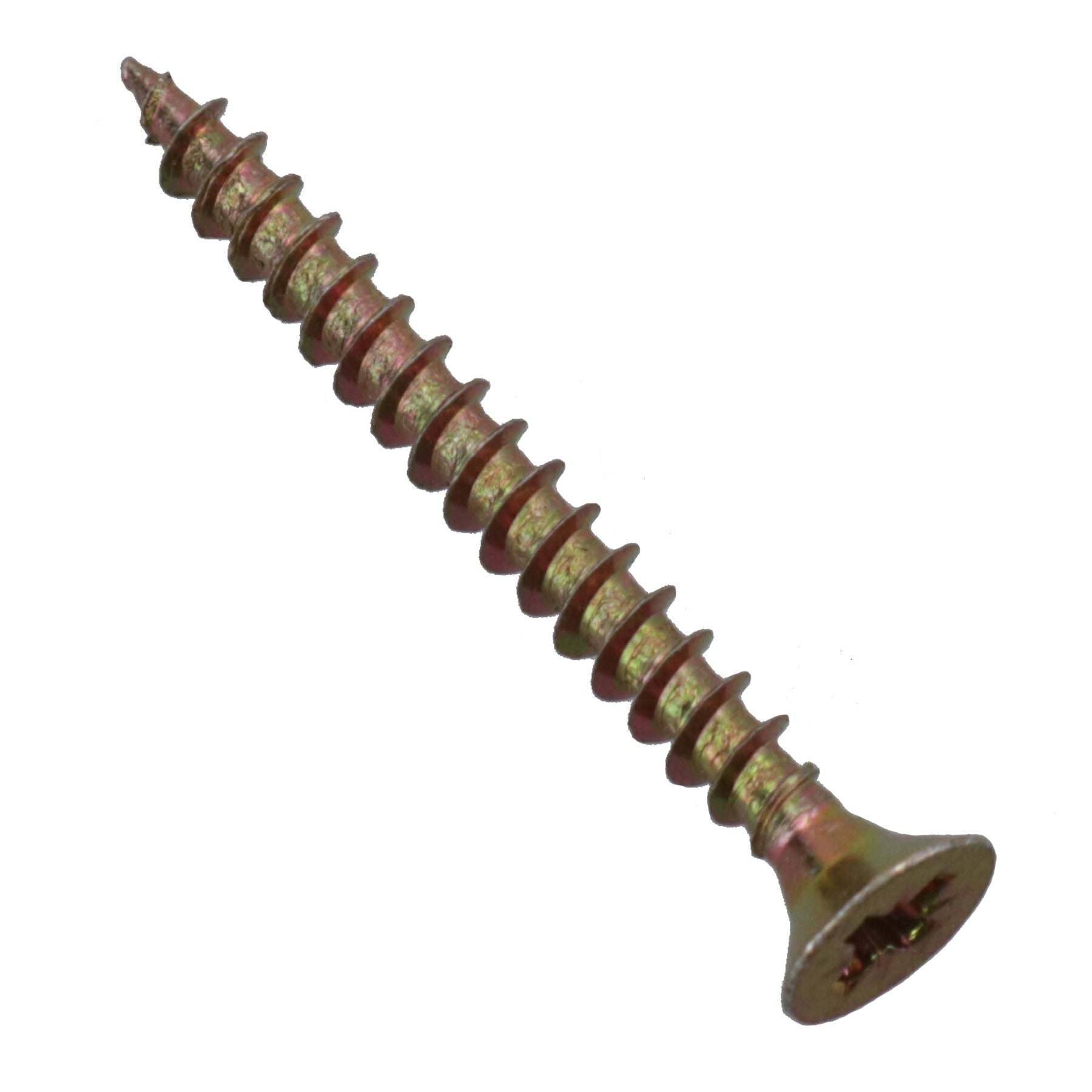 3.5mm x 35mm Countersunk Wood Chipboard Screw Fasteners PZ2 Drive