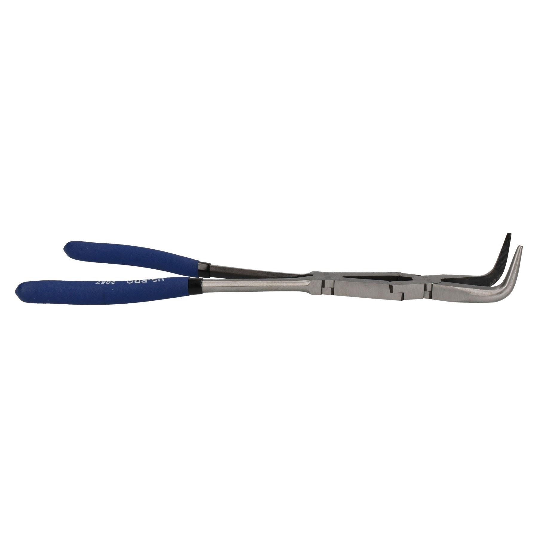 3pc Double Jointed Long Nose Plier Set 340mm Straight 45 90 degree U S Pro