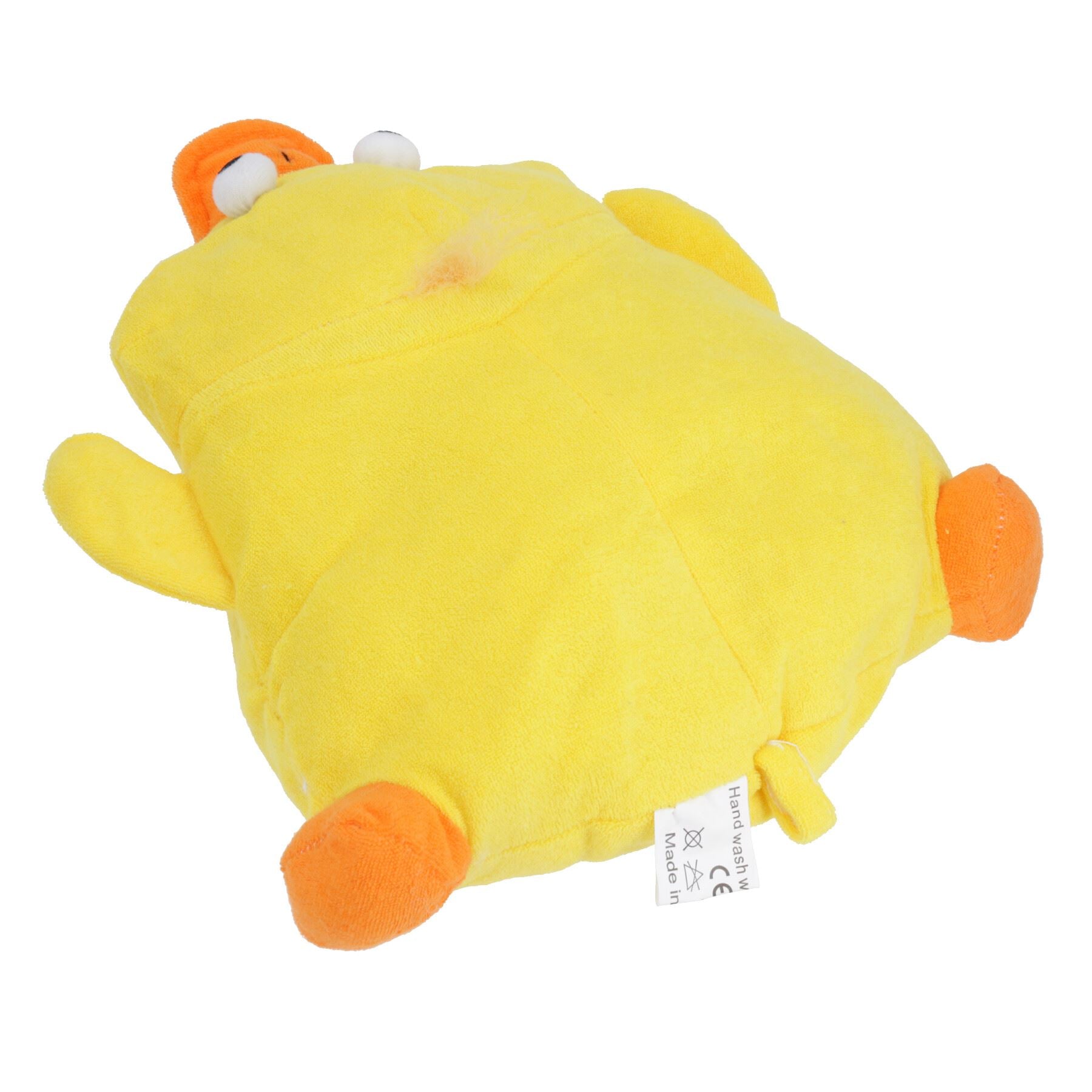 Yellow Duck Design Bath Pillow Cushion With Suction Pads Head / Neck Rest