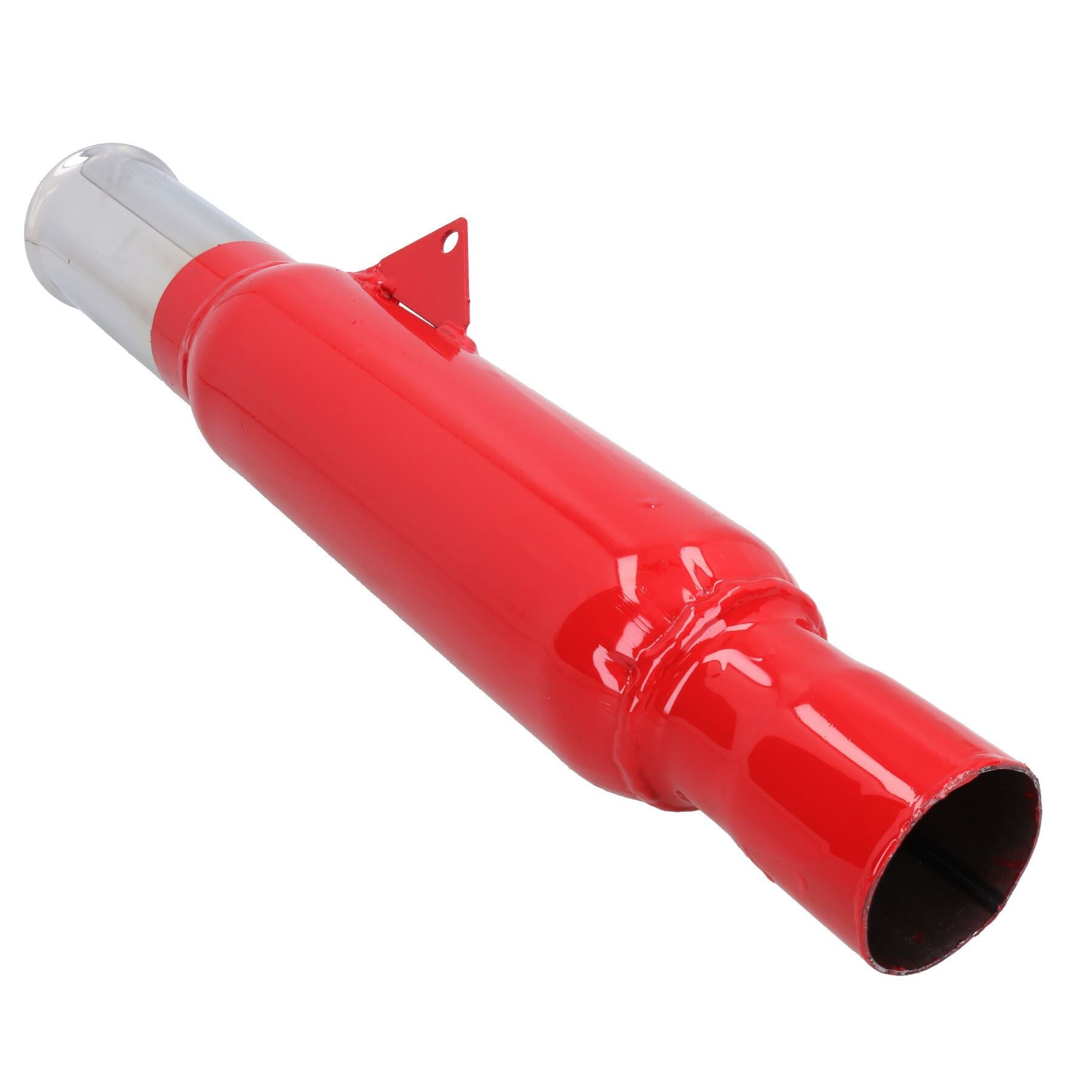 Screamer Cherry Bomb Tail Bomb Round Chrome Tail Pipe Exhaust Pipe