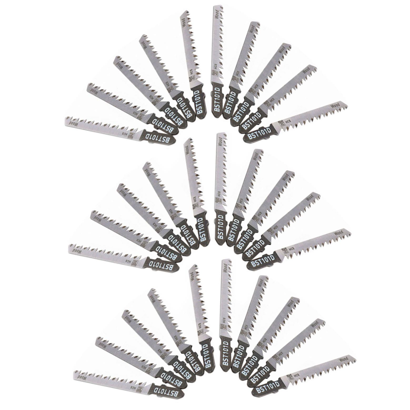 Jigsaw Blades 6 TPI with T Shank Cutting Wood Plastics Less Than 50mm