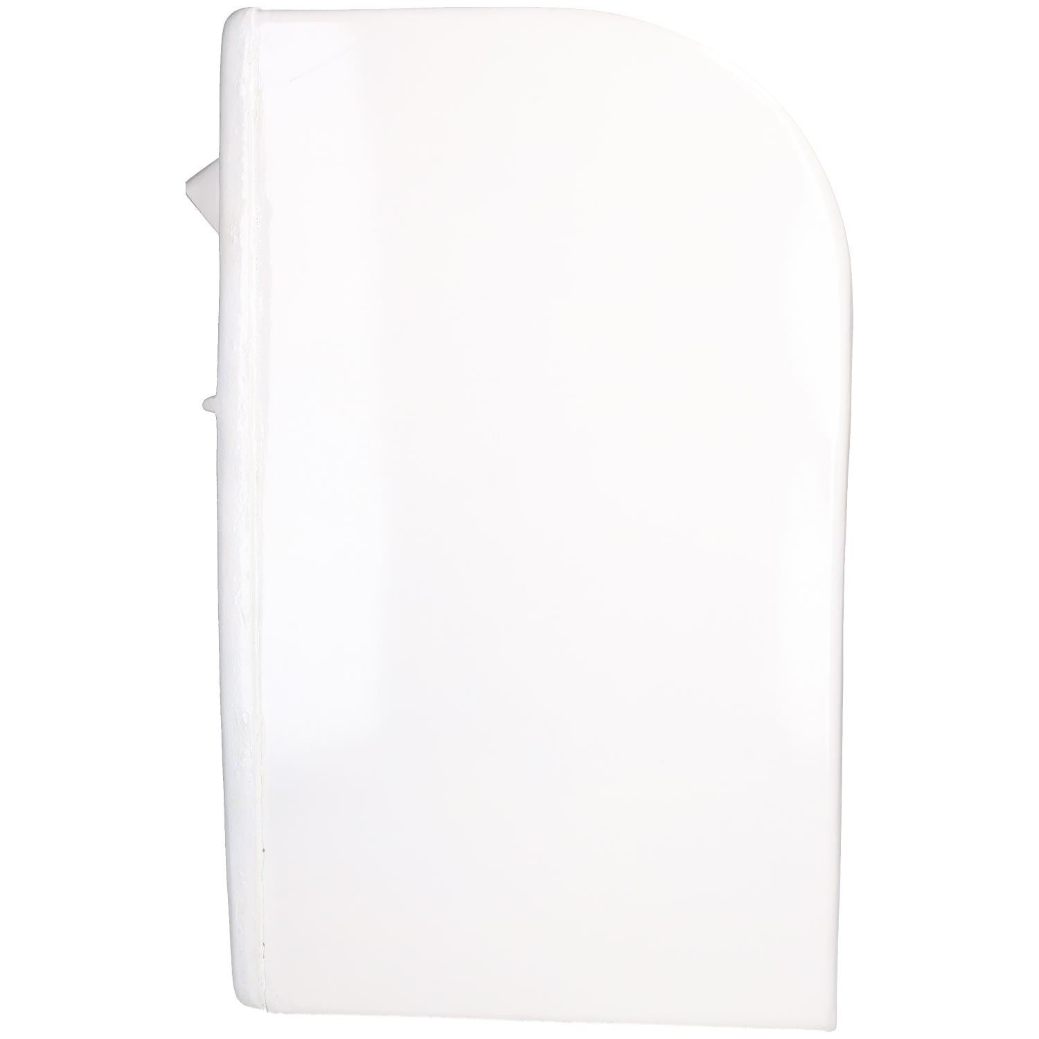 White ER Royal Mail Post Mail Letter Box Replica Cast Iron Post Office Lockable
