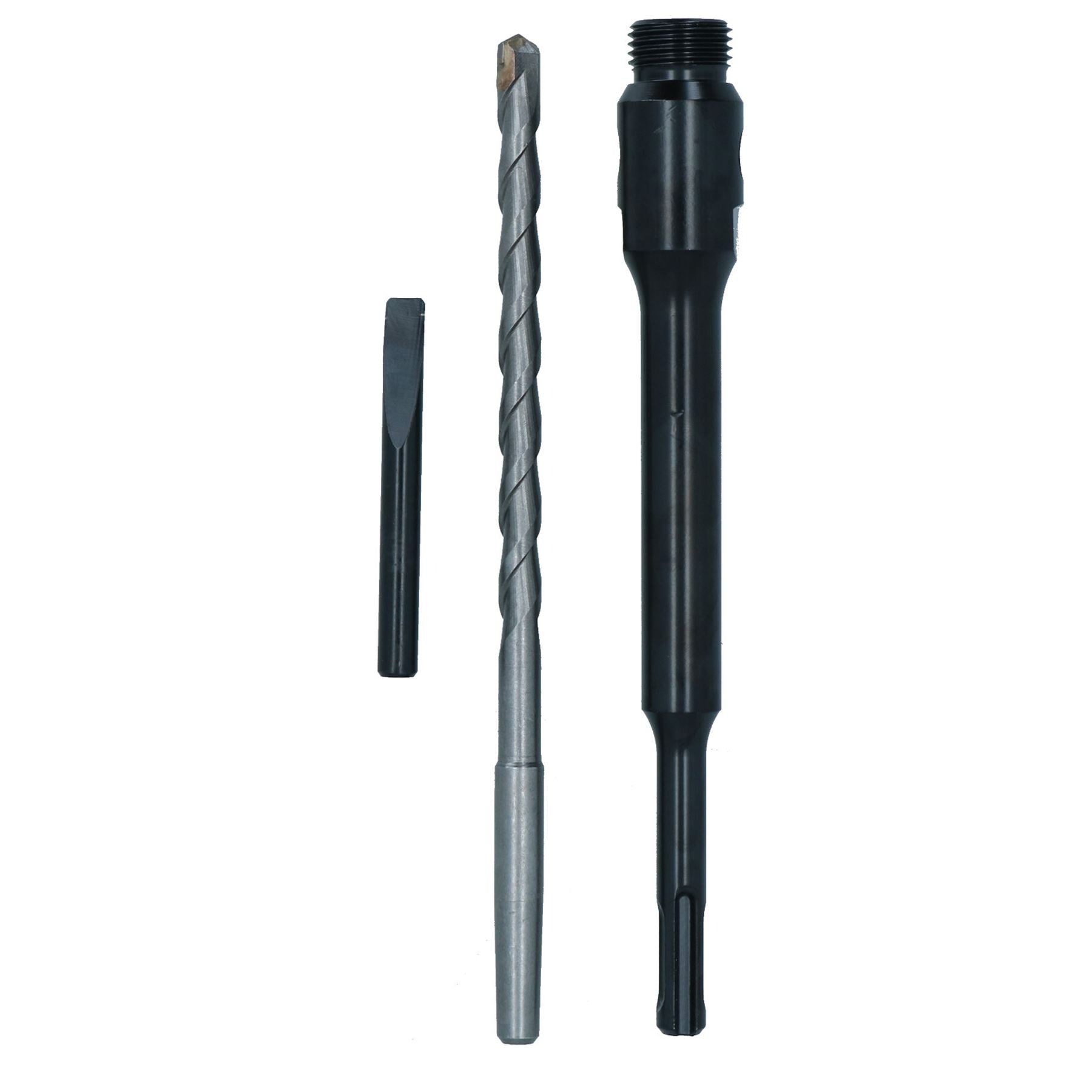 SDS Arbor Guide Drill and Drift Key 200mm Long 1/2in BS Thread for Core Drills