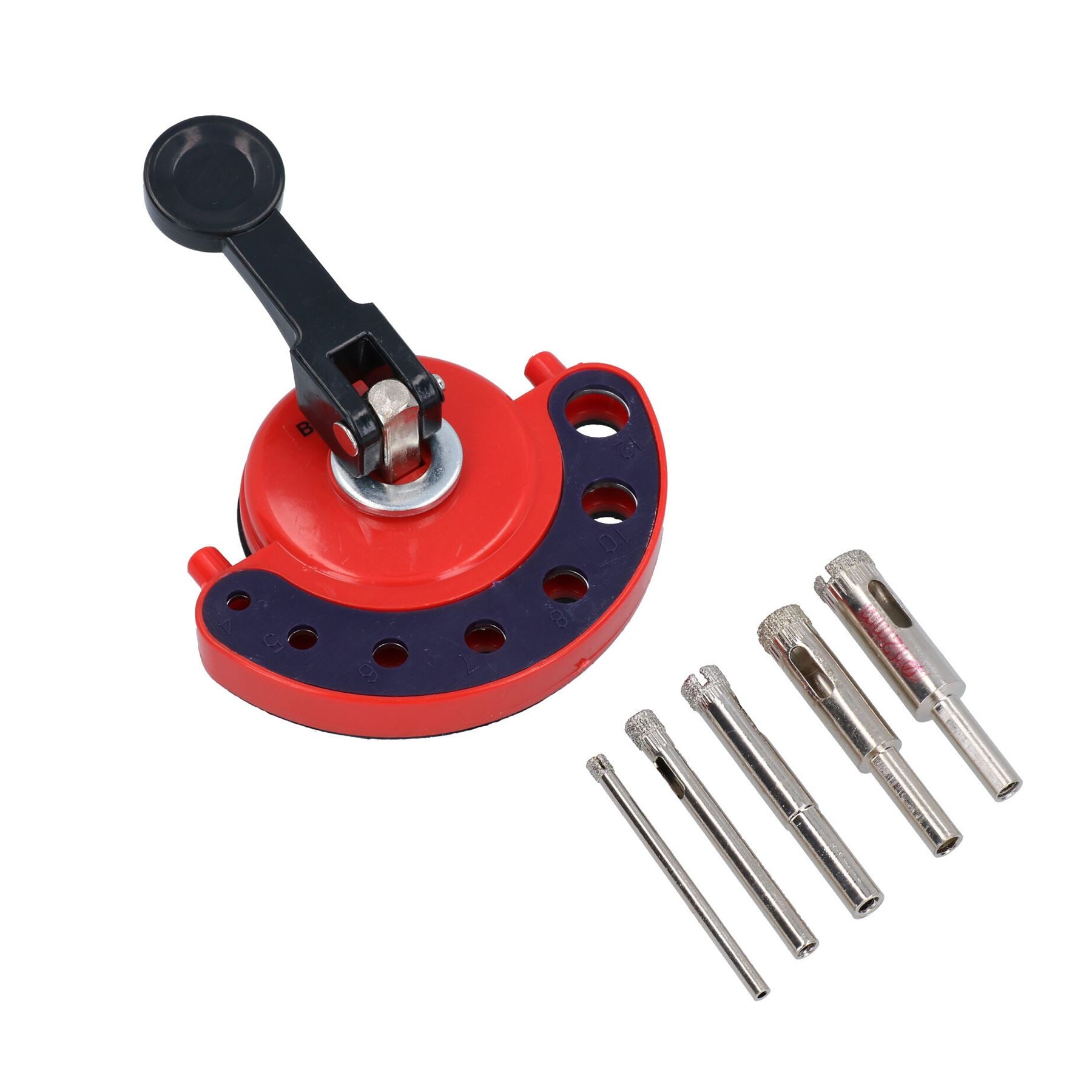 Diamond Glass Ceramic Marble Slate Cutters with Suction Jig Set 4 – 12mm
