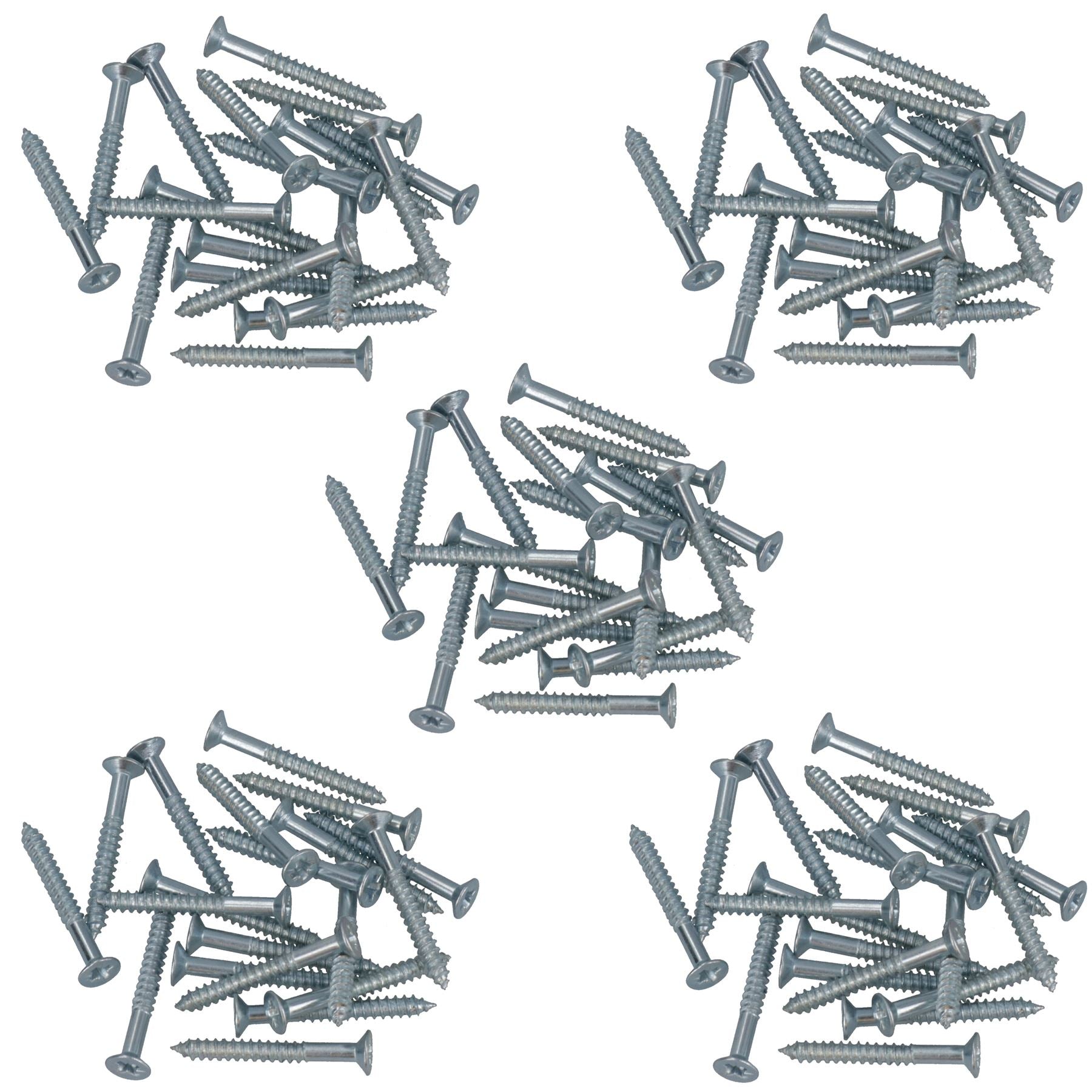 3.5mm x 30mm PZ2 Drive Countersunk Wood Chipboard Screws Fasteners