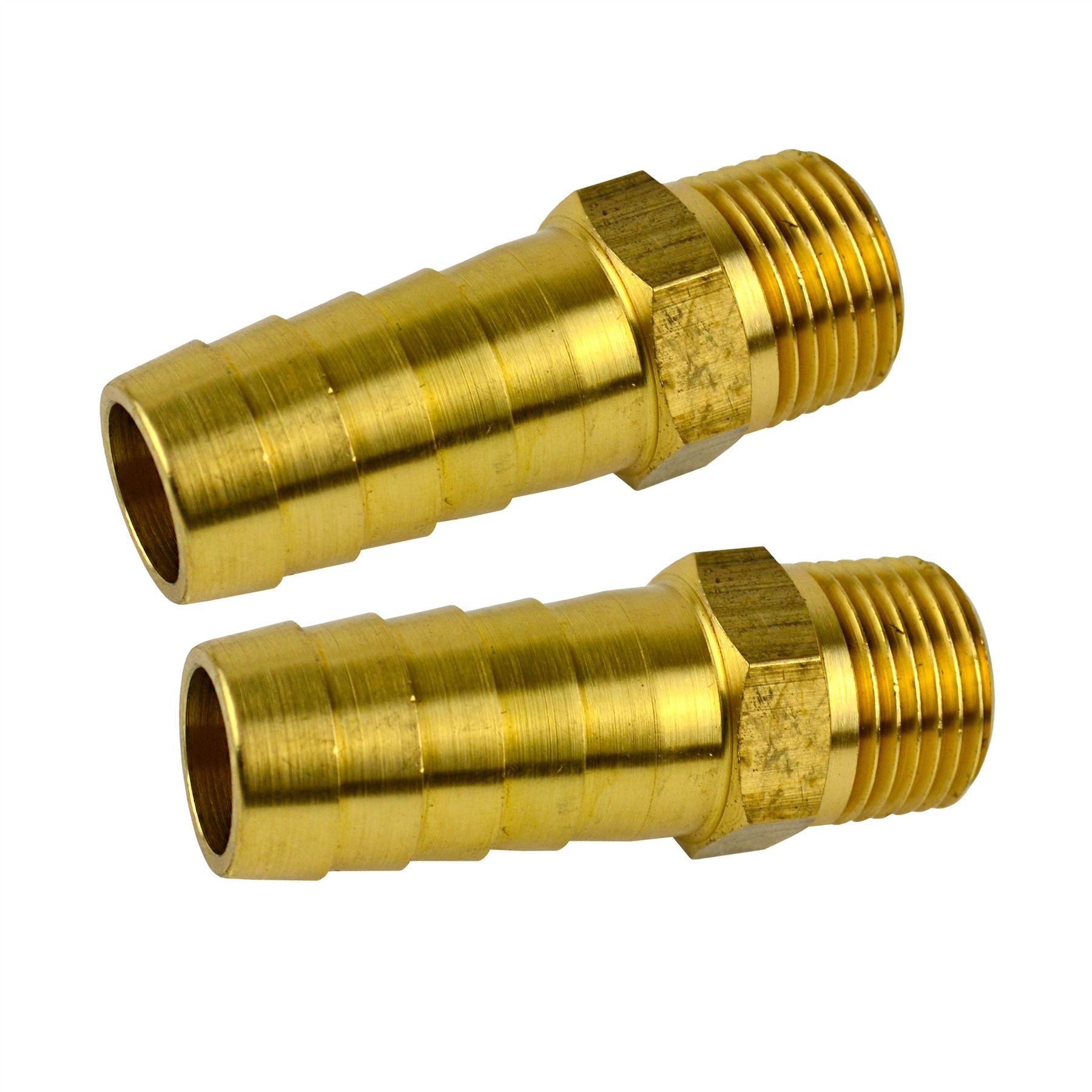 1/2" BSP Threaded Hose Tail Fitting for 1/4" 5/16" 3/8" 1/2" 3/4" Pipe Hose