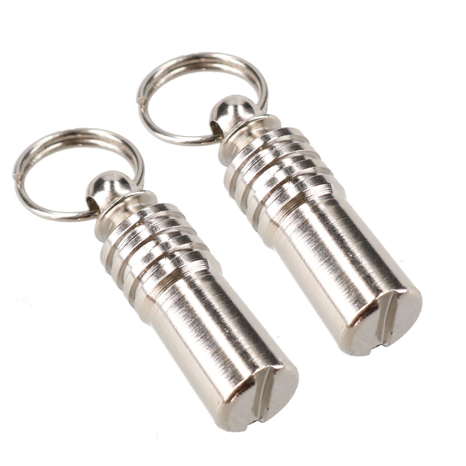 Dog Cat Pet Identity Tube ID Tag 3cm With 0.5cm Round Barrel