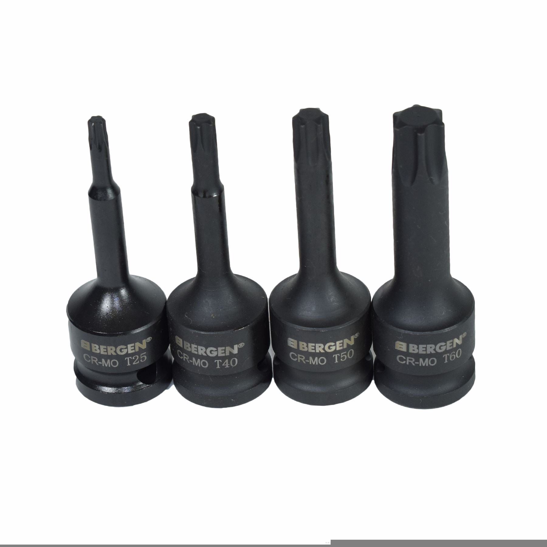 1/2" Drive Male Torx Star Extra Long Deep Impact Sockets 78mm T20 – T70