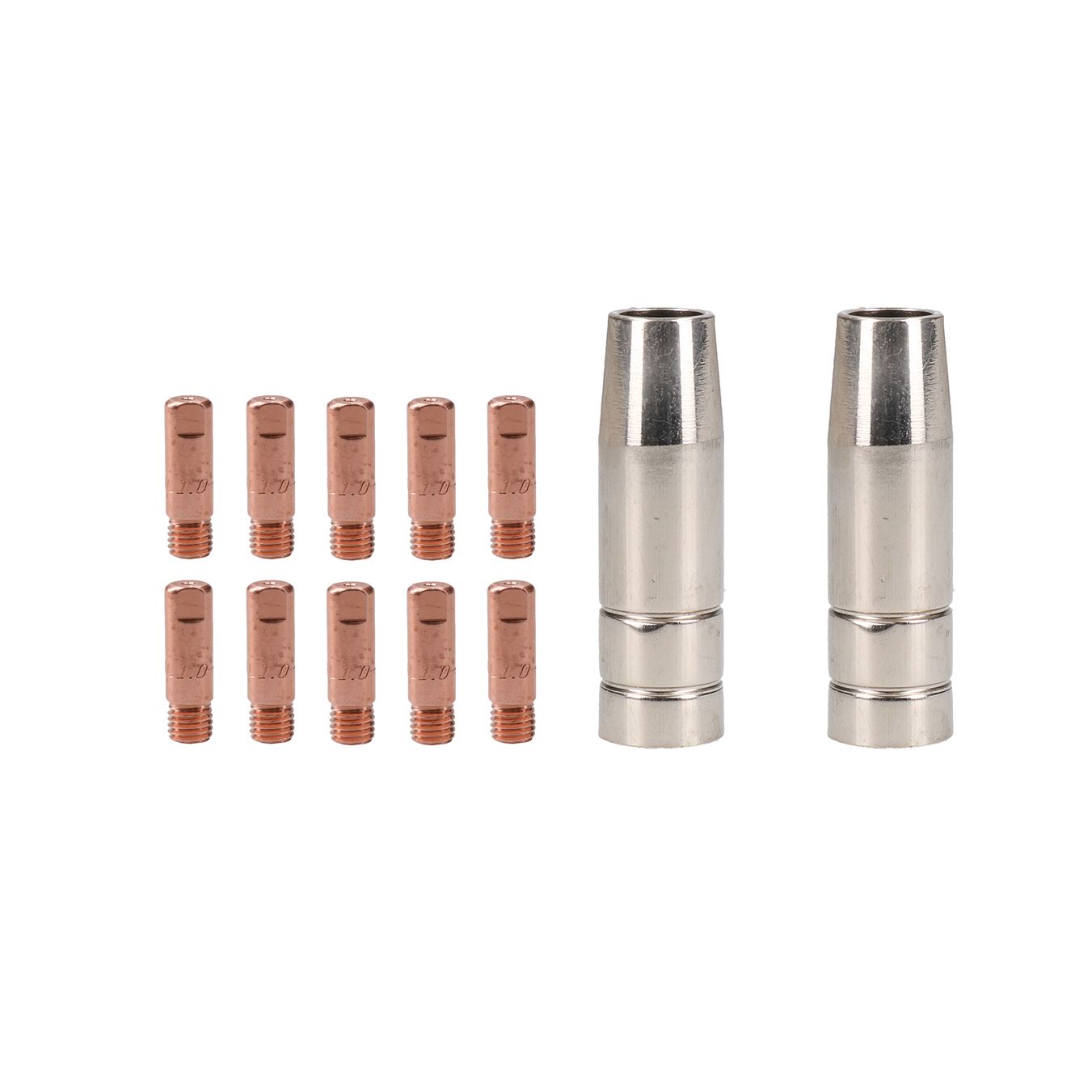 Cebora 130 & 110 / Snap On 130 2 x Shroud / Nozzle & Welding Tips