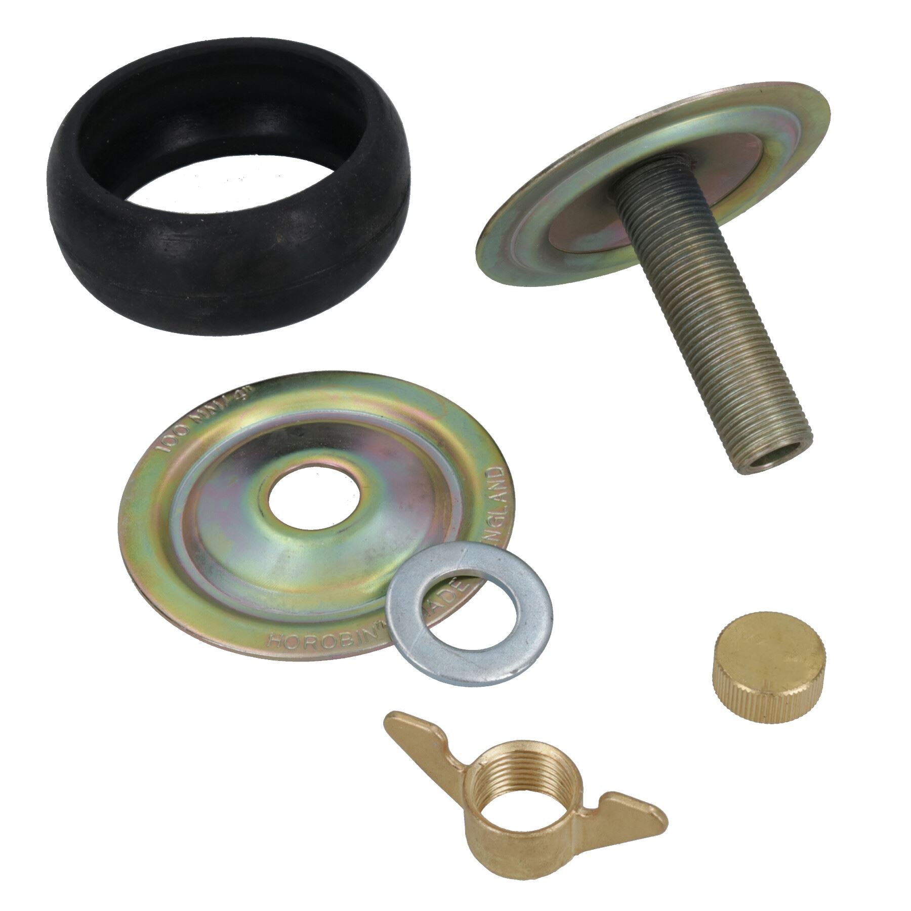 Steel Drain Test Pipe Bung / Plug 1-1/2" - 12" (40-300mm) Plumbing Stop Blanking
