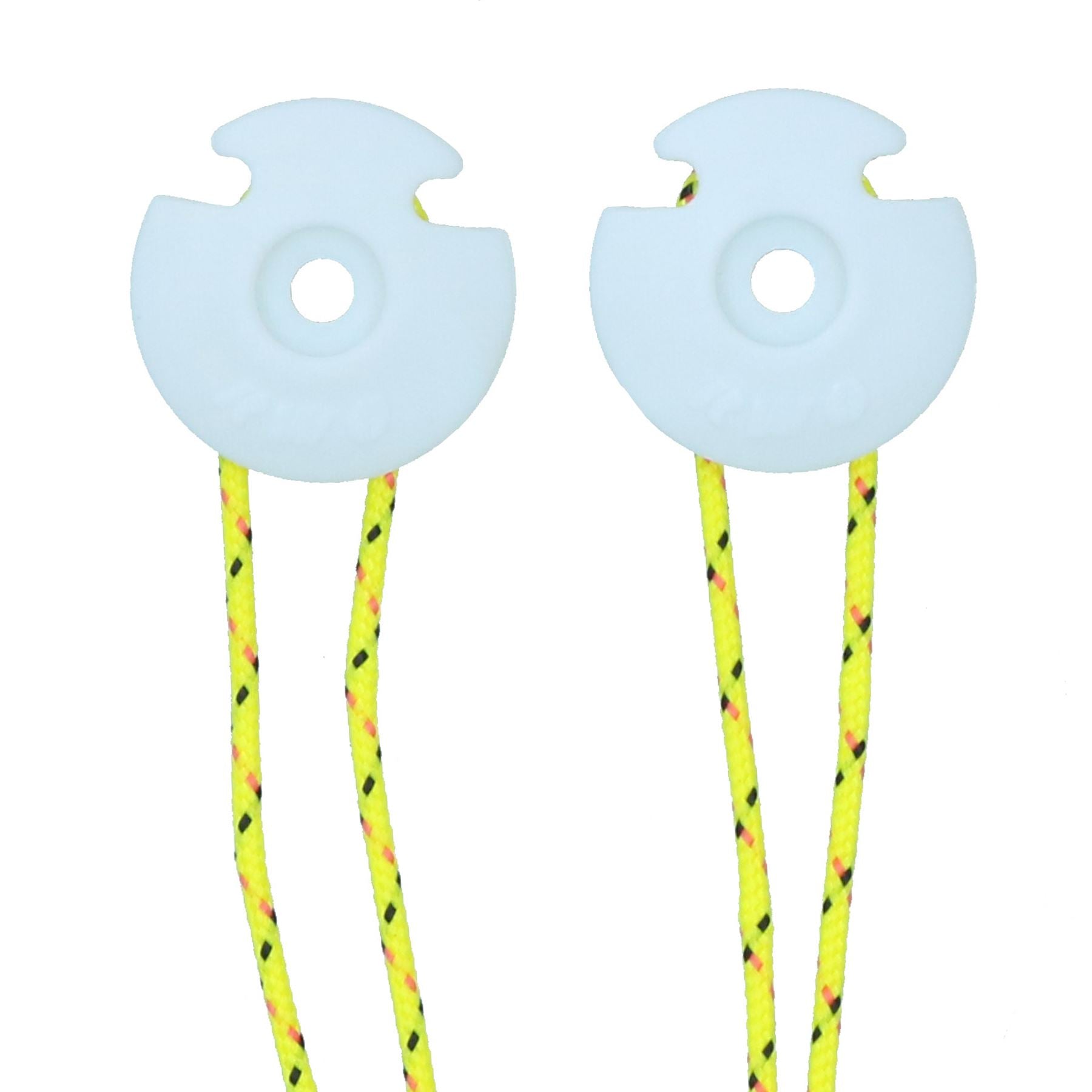 2 PACK White RWO Halyard Sheet Rope Tidi Tidy Deck Line Tamer Bulkhead