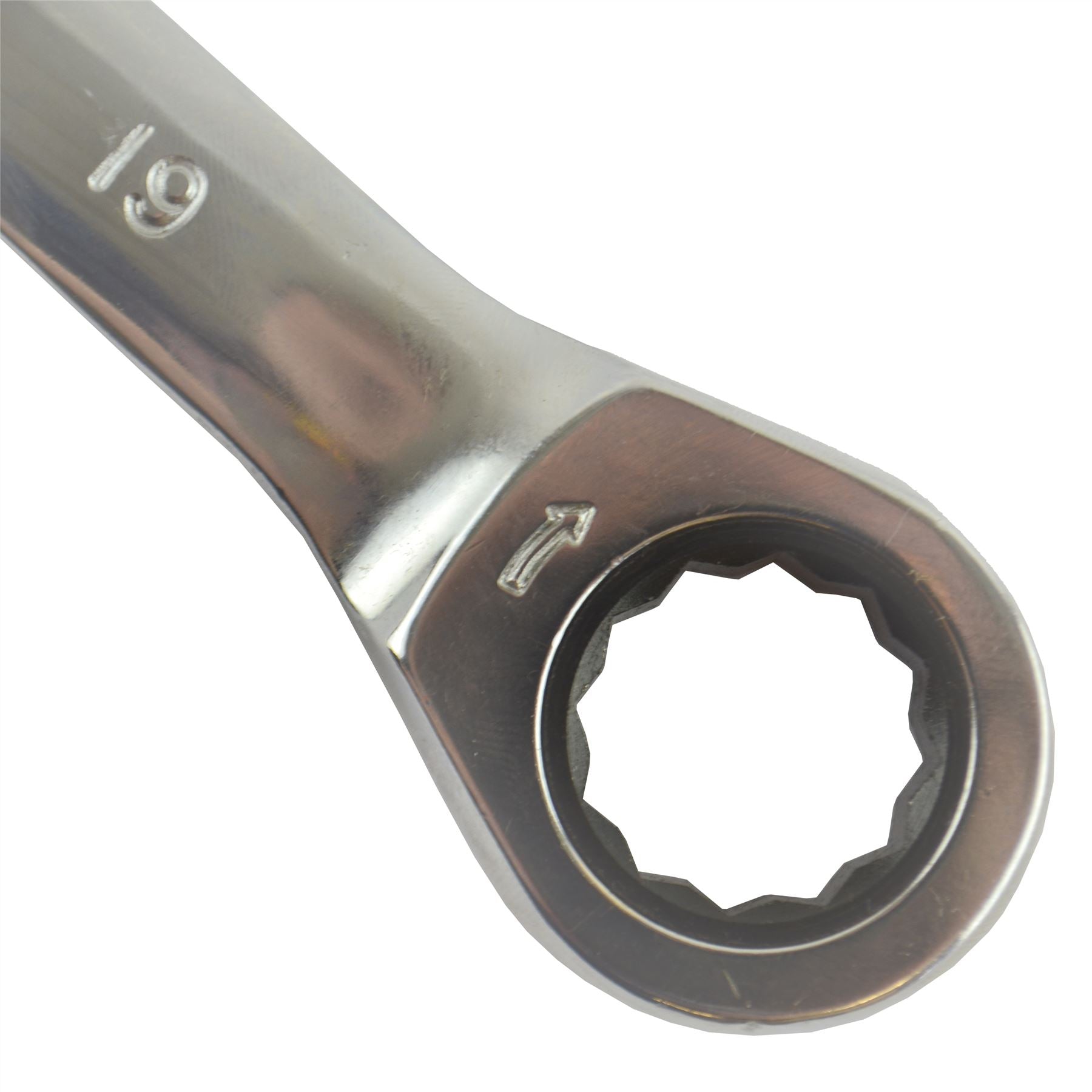Metric MM Combination Ratchet Spanner Wrench 8 – 19mm 72 Teeth Reversible