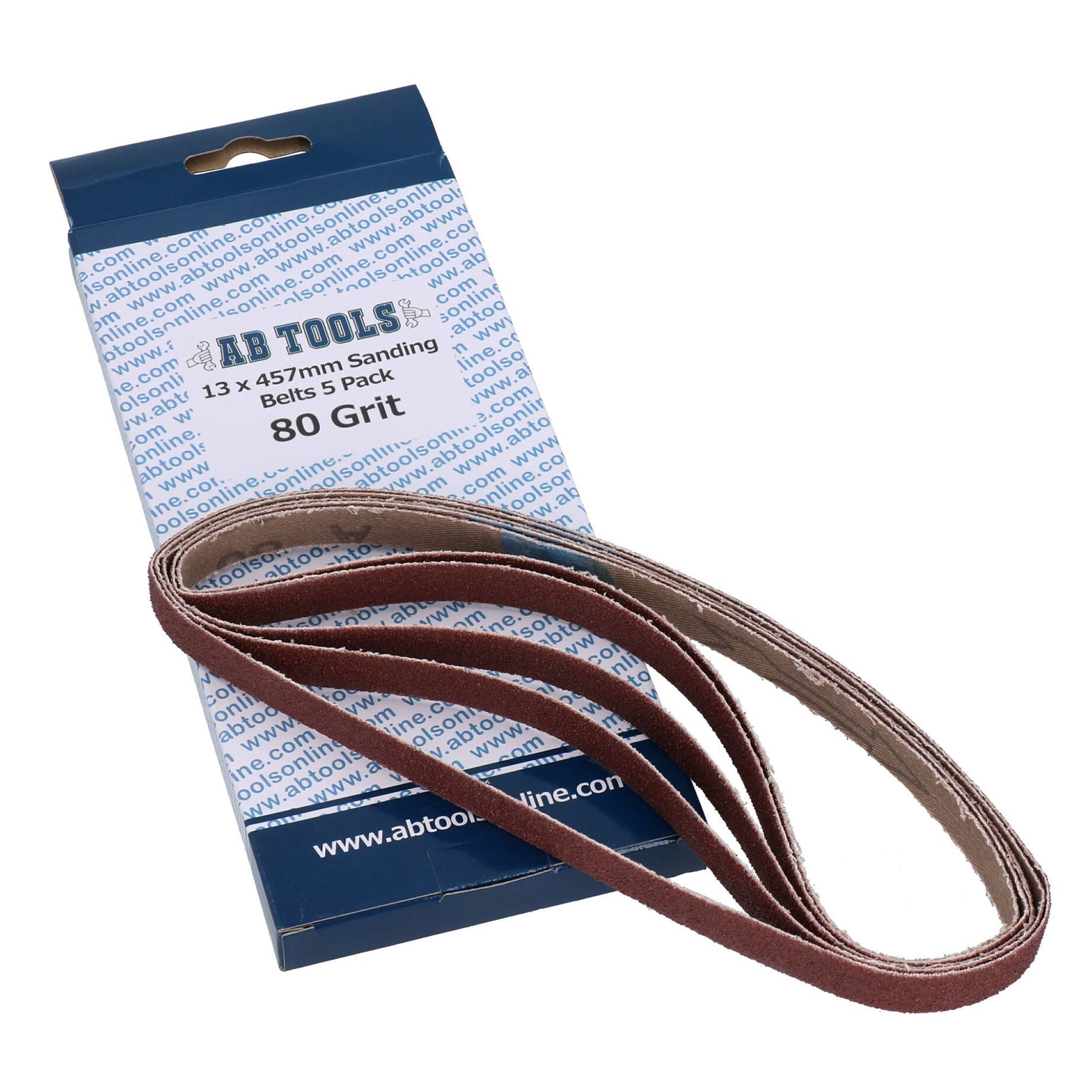 457 x 13mm Belt Power Finger File Sander Abrasive Sanding Belts