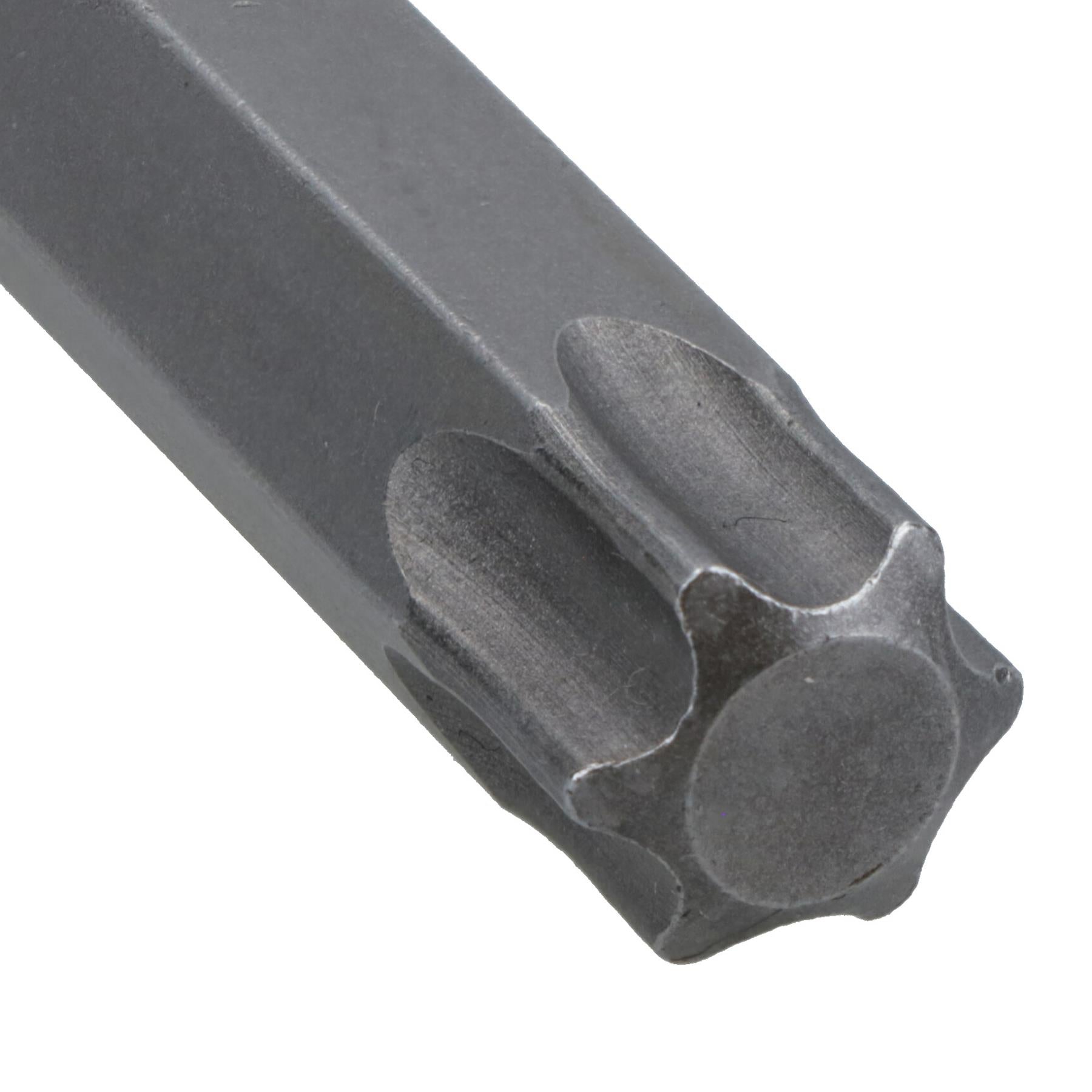 T60 x 100mm Male Extra Long Torx Bit Socket 1/2in Drive CRV S2 Steel