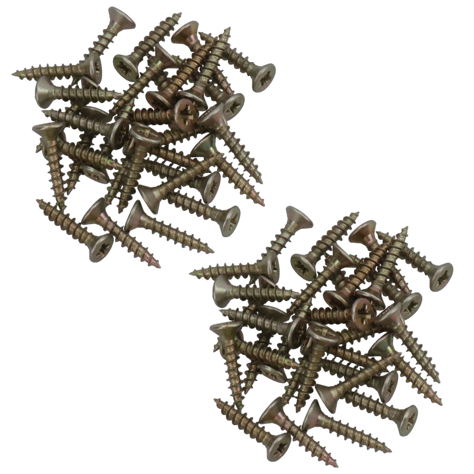3mm x 16mm Countersunk Wood Chipboard Screw Fasteners PZ1 Drive