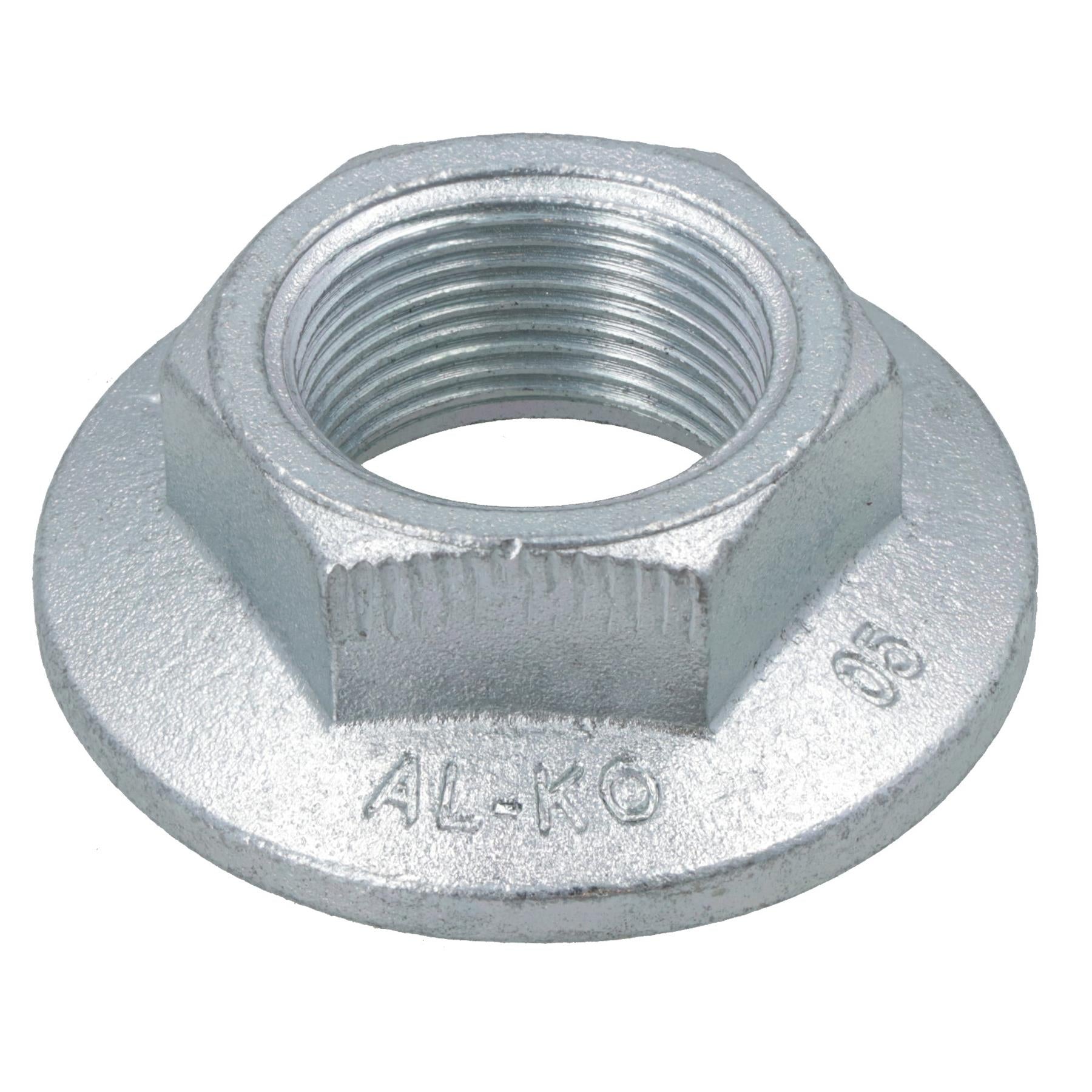 2 Alko Knott Axle Axles Trailer Brake Drum Hub Nut One Shot 24mm x 2.0mm M24