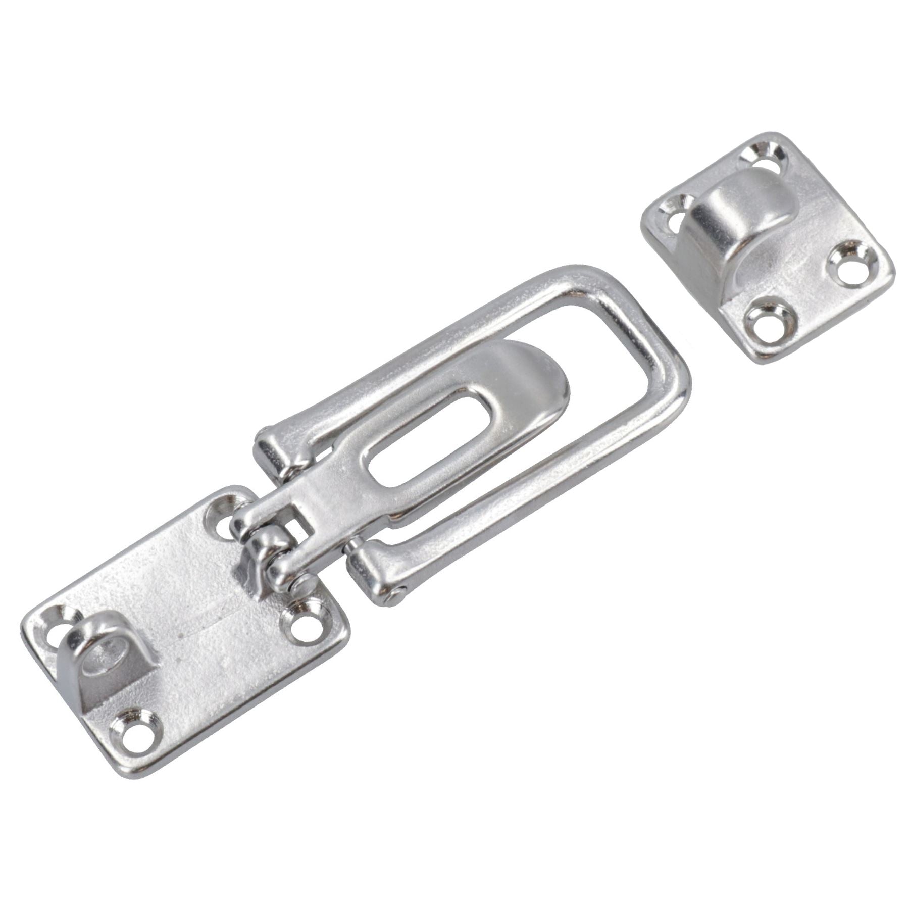 Pair Stainless Steel Bailing Latch Cam Hook Clip Marine Grade 316