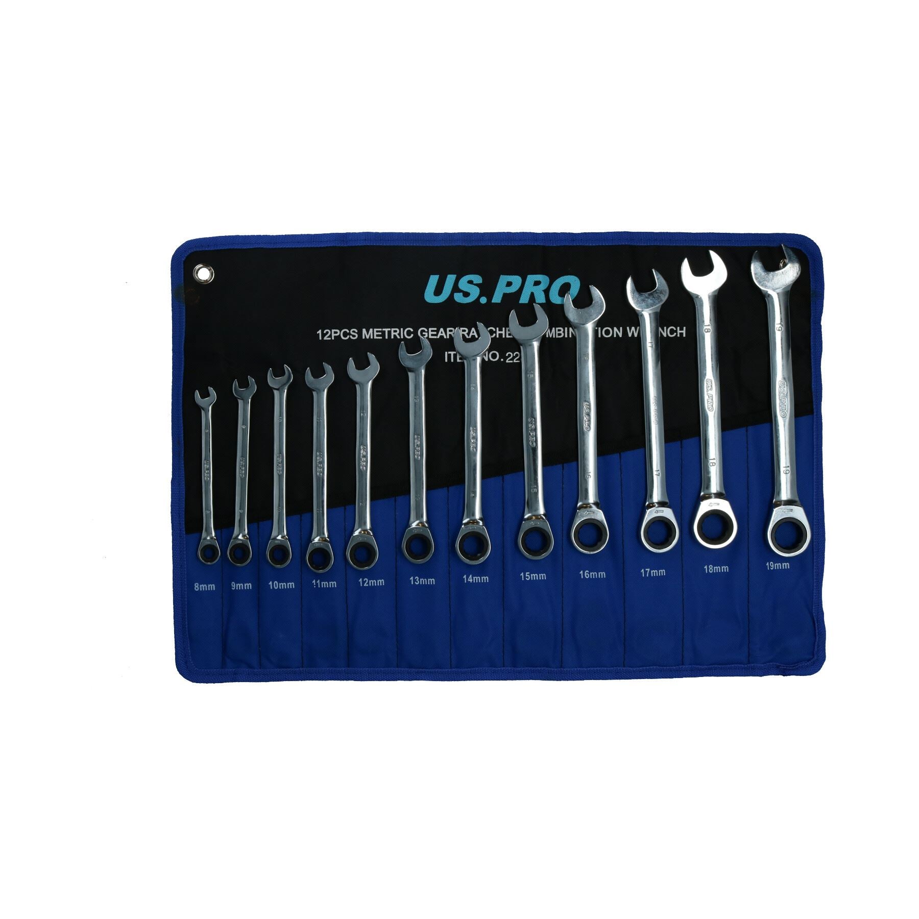 Metric MM Combination Ratchet Spanner Wrench 8 – 19mm 72 Teeth Reversible