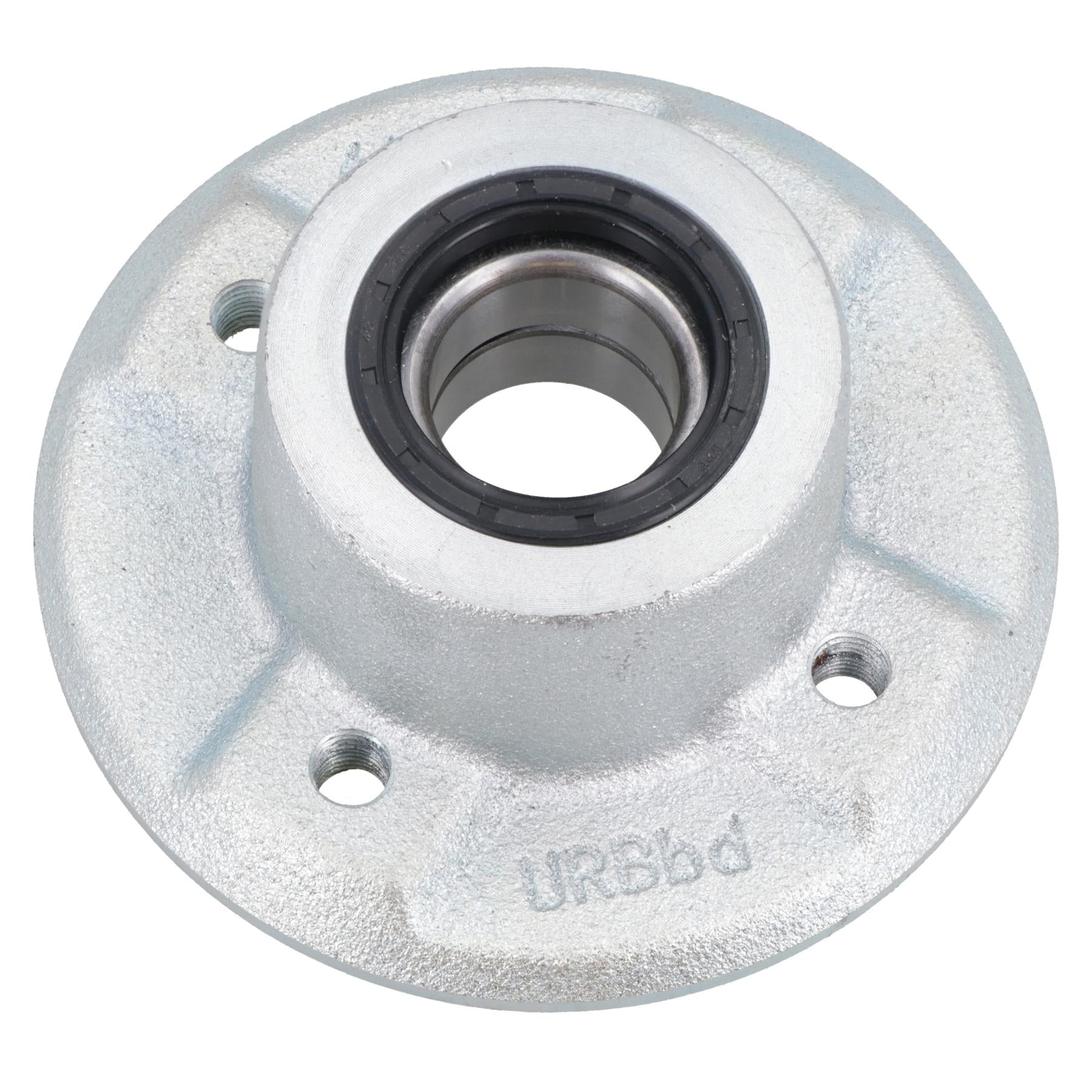 100mm PCD Trailer Cast Wheel Hub with Sealed Bearings For Ifor Williams P6 P7