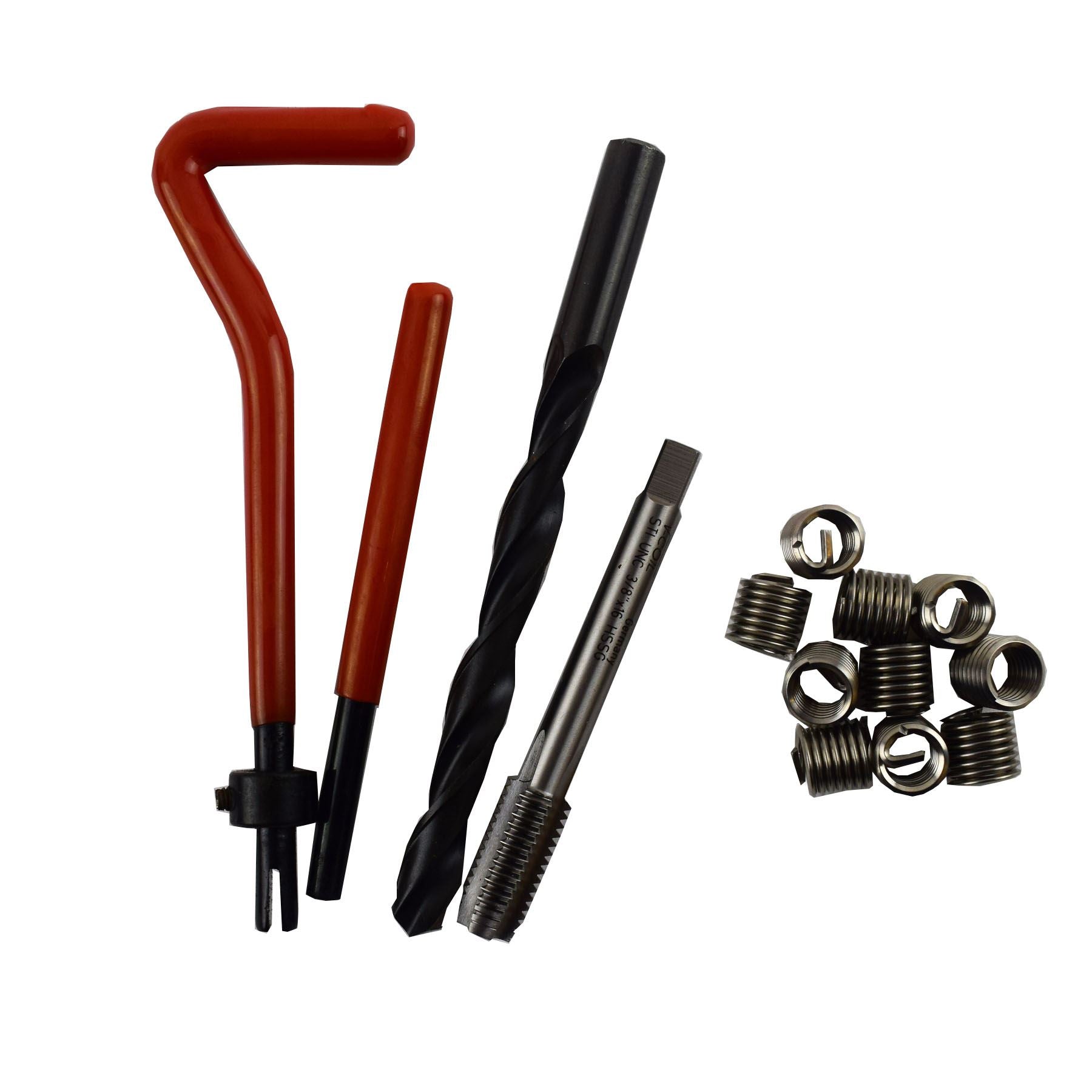UNF/UNC Imperial Tap Repair Cutter Kit Helicoil Damaged Threads 14pc Kit