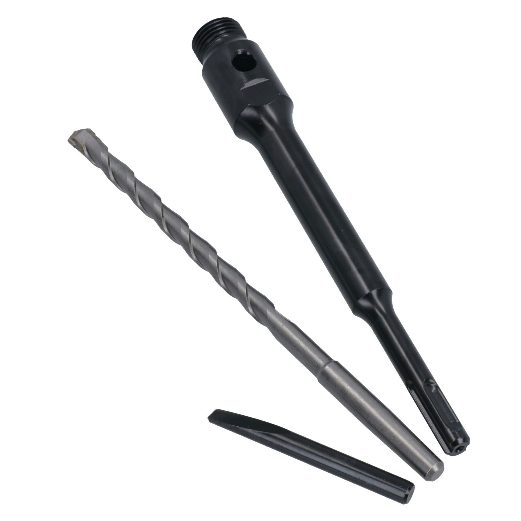 SDS Arbor Guide Drill and Drift Key 200mm Long 1/2in BS Thread for Core Drills
