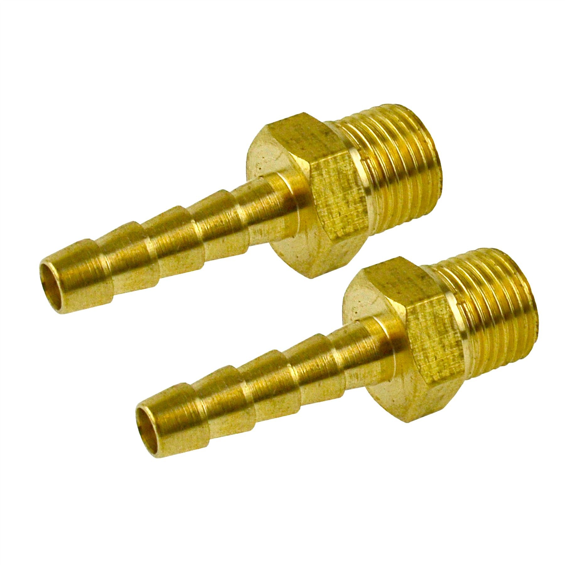 1/8" BSP Male Threaded Fitting with Hose Tail Fitting for 3/16" 1/4" 3/8" Pipe