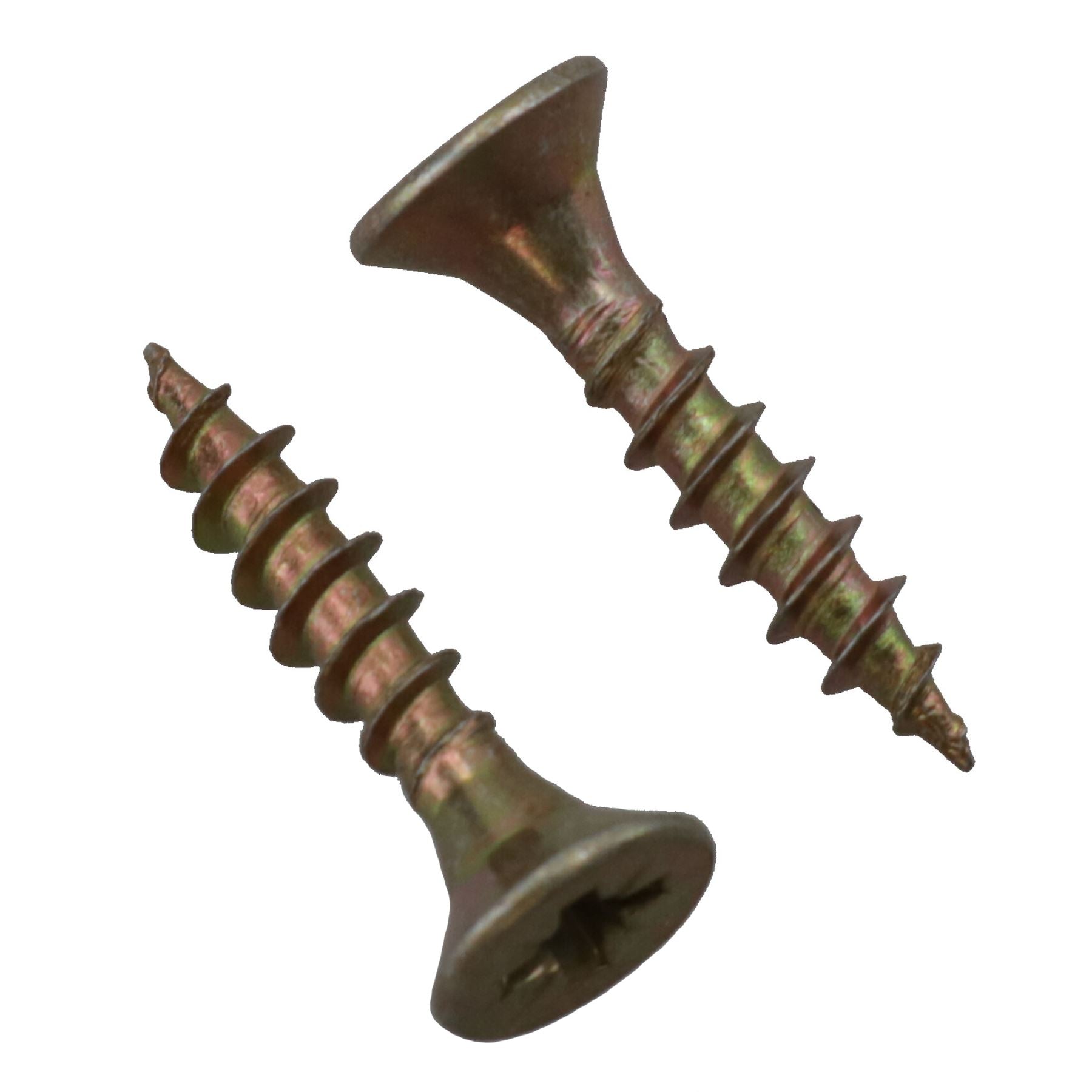 4mm x 20mm Countersunk Wood Chipboard Screw Fasteners PZ2 Drive