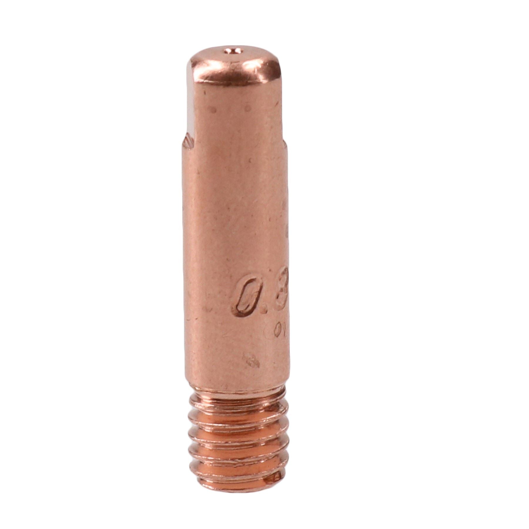 0.8mm Mig Welding Welder Round Contact Tips for MB15 Euro Torches 50pk