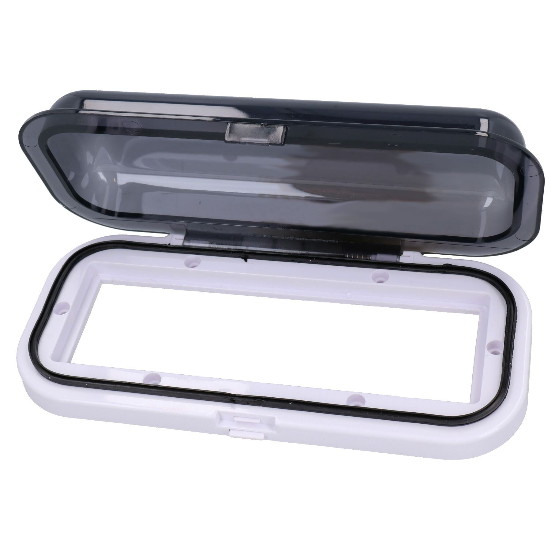 Premium Flush Radio Cover Housing Single Din Splash Water Proof Marine Stereo