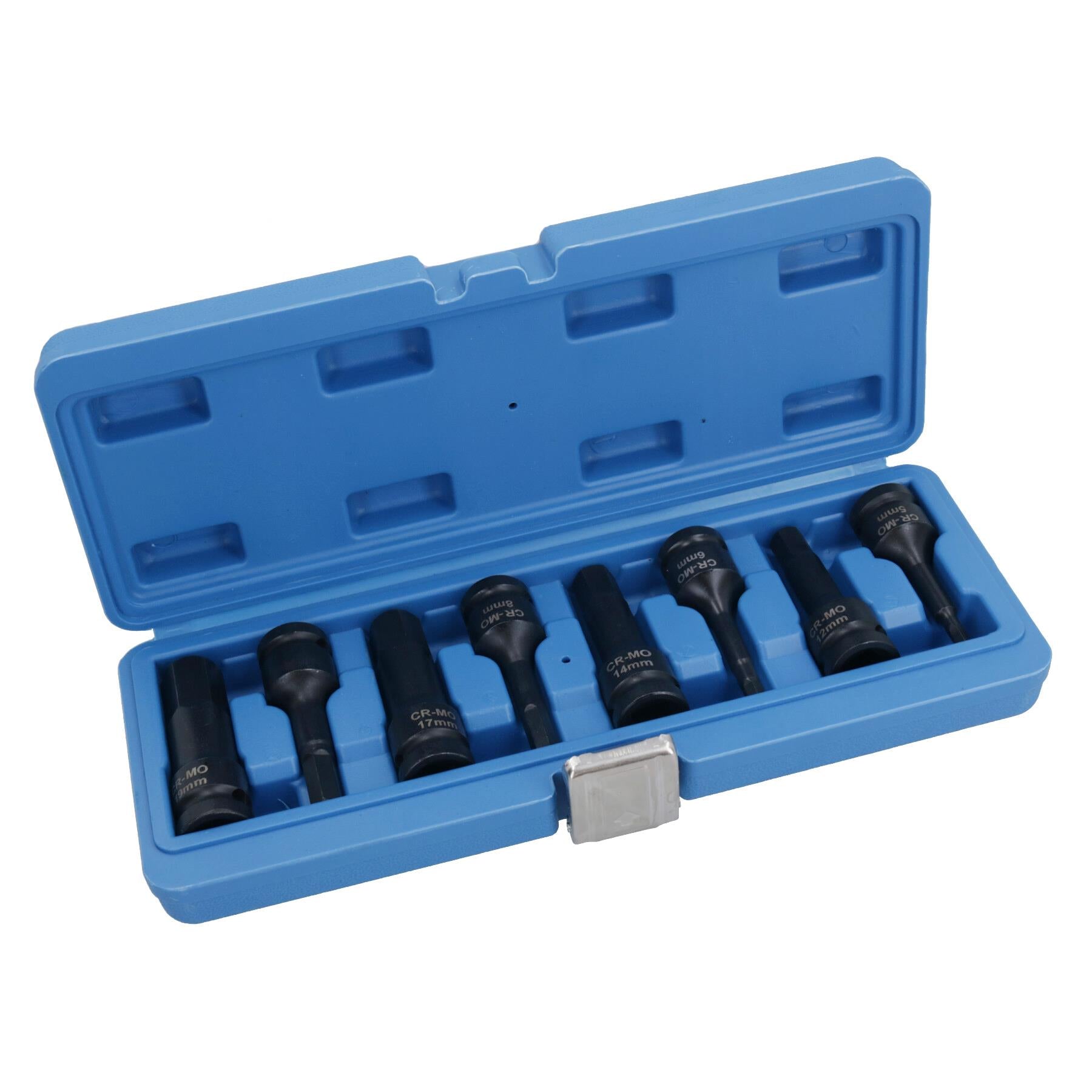 1/2" Drive Allen / hex key bit impact socket set H5 - H19 Metric Deep AT772